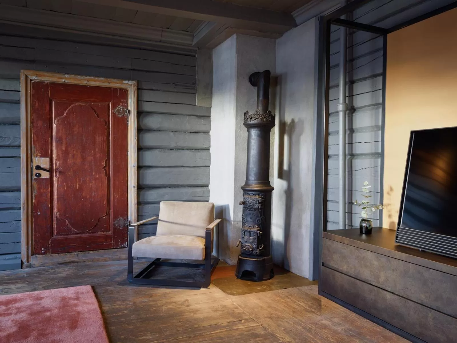 Living room in Tollboden Hotell - Unike Hoteller