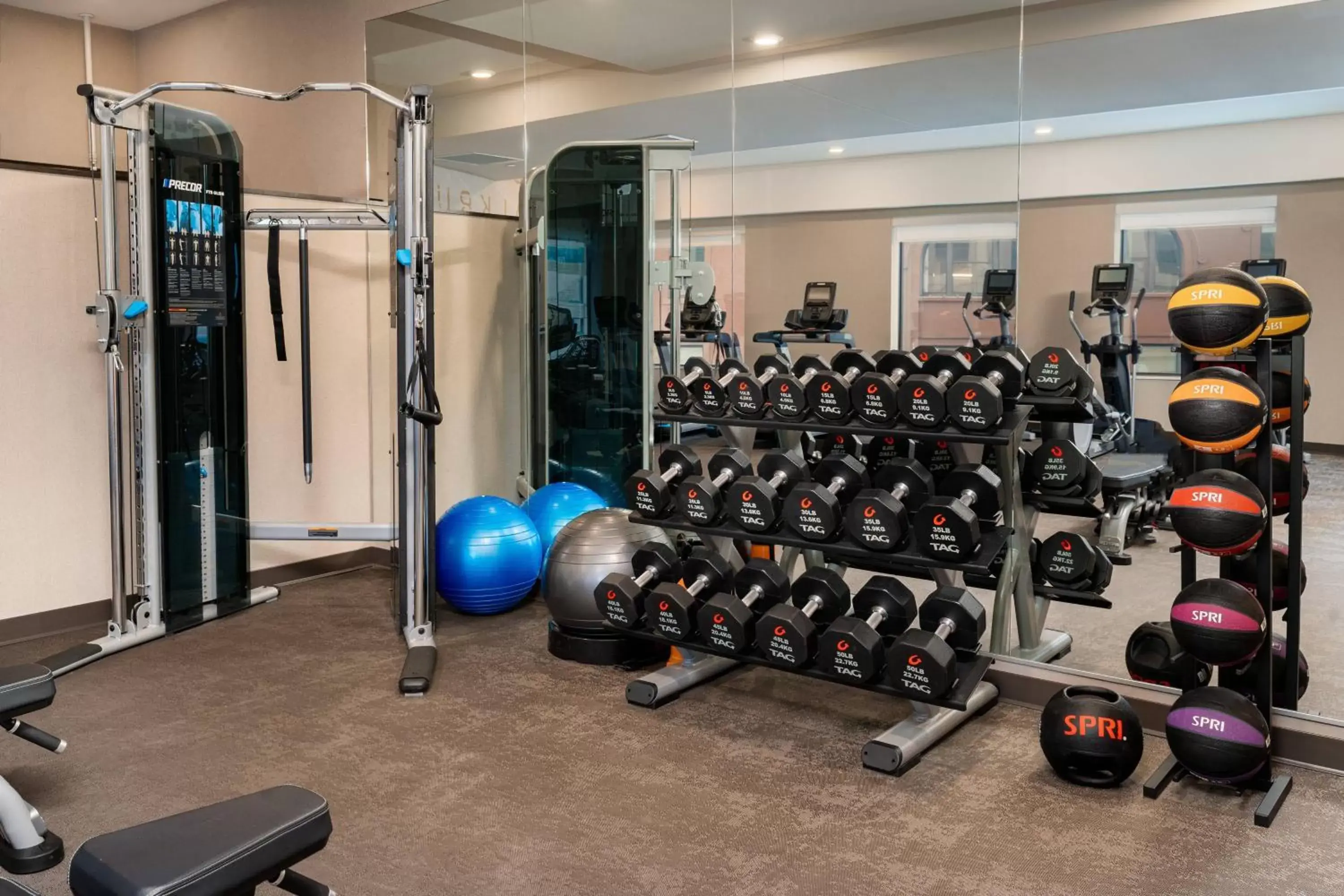 Fitness centre/facilities, Fitness Center/Facilities in Residence Inn by Marriott Grand Rapids Downtown
