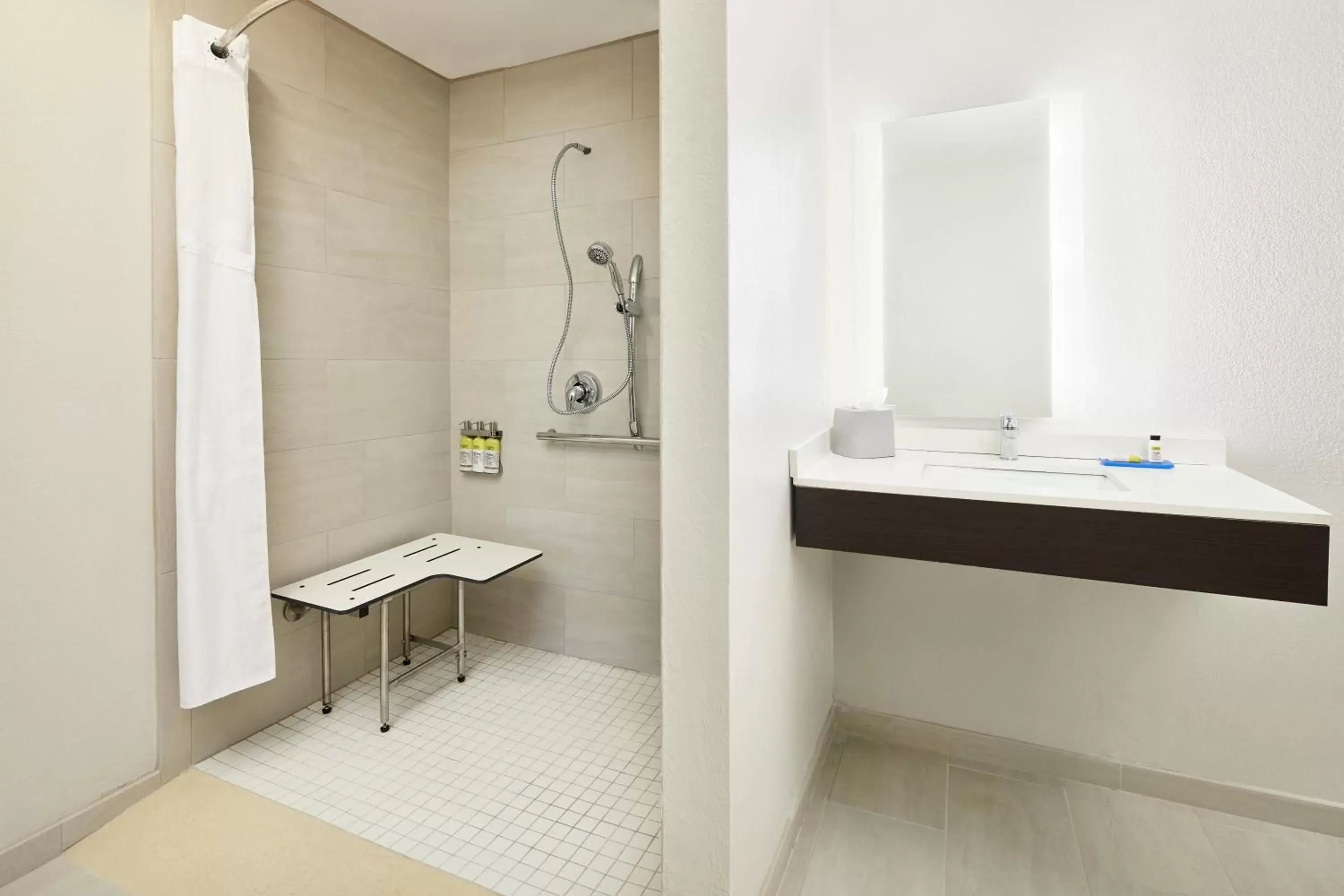 Bedroom, Bathroom in Holiday Inn Express Hotel & Suites Port Richey, an IHG Hotel