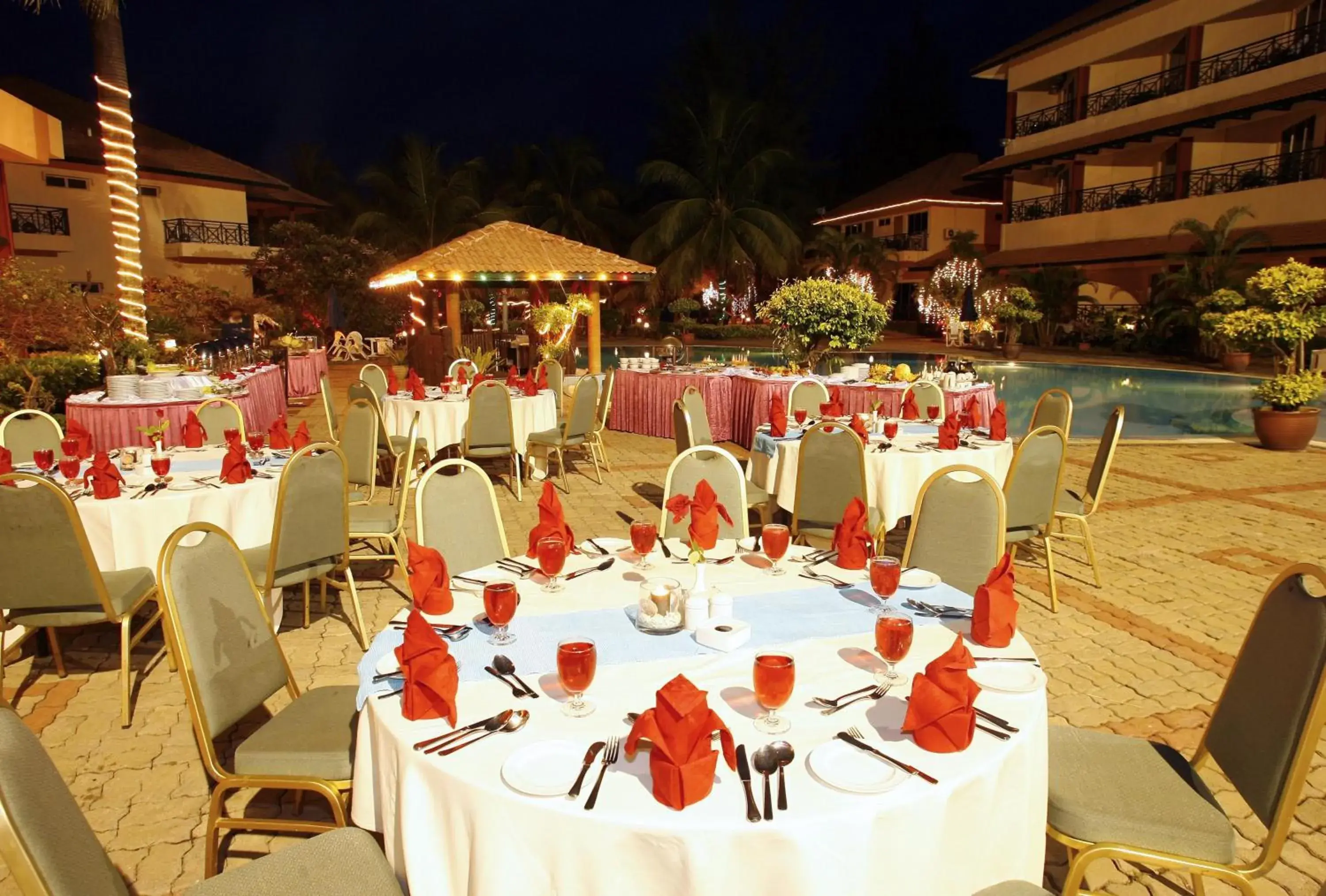 Banquet/Function facilities, Banquet Facilities in The Qamar Paka Resort