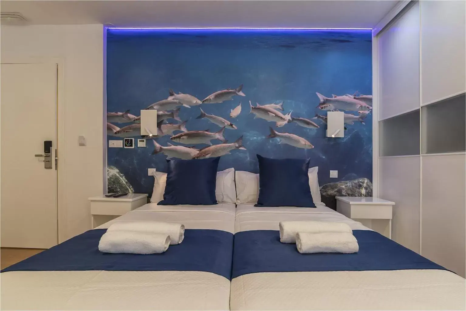 Bed in Hotel Ciudad del Mar