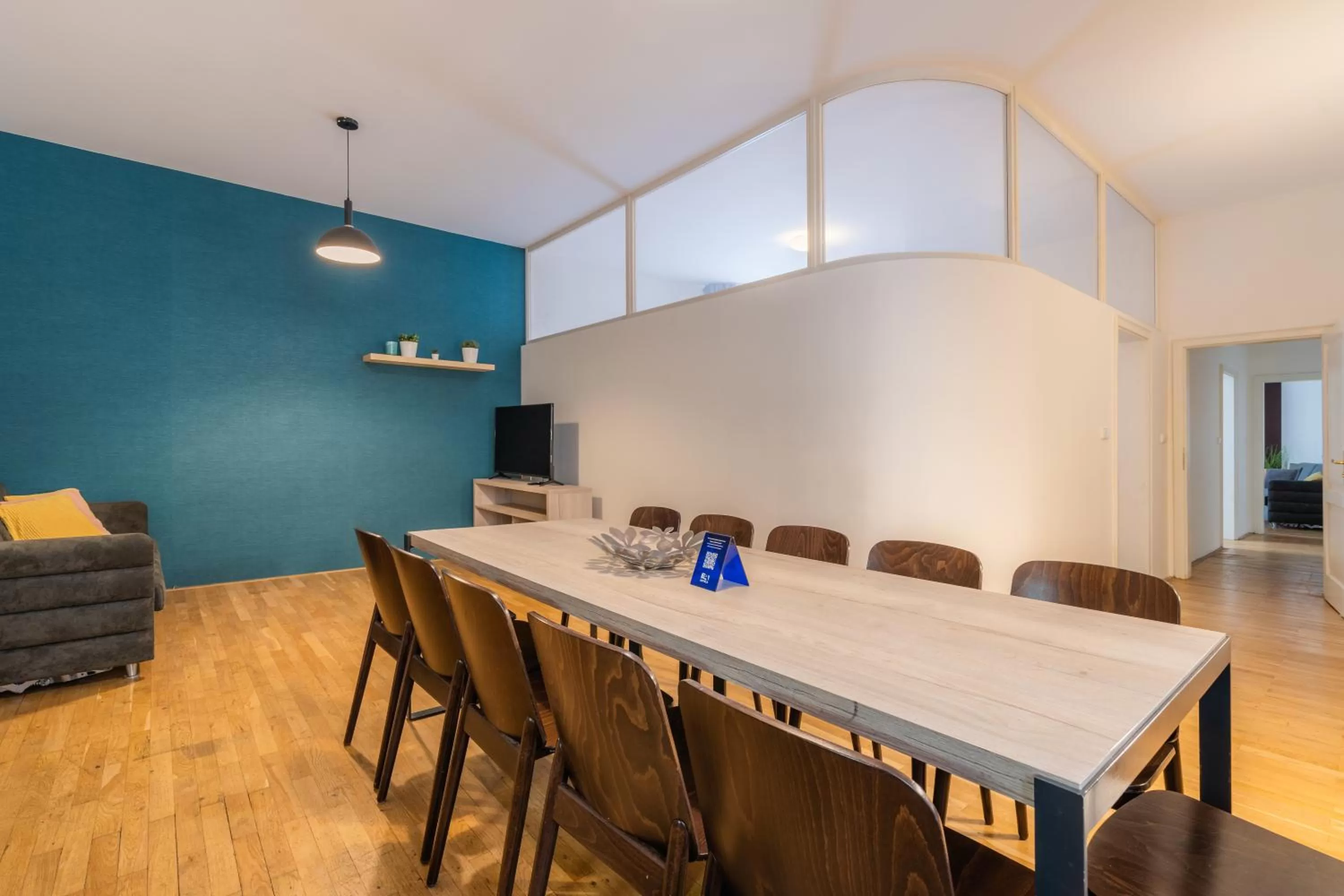 Dining area in EA ApartHotel Melantrich