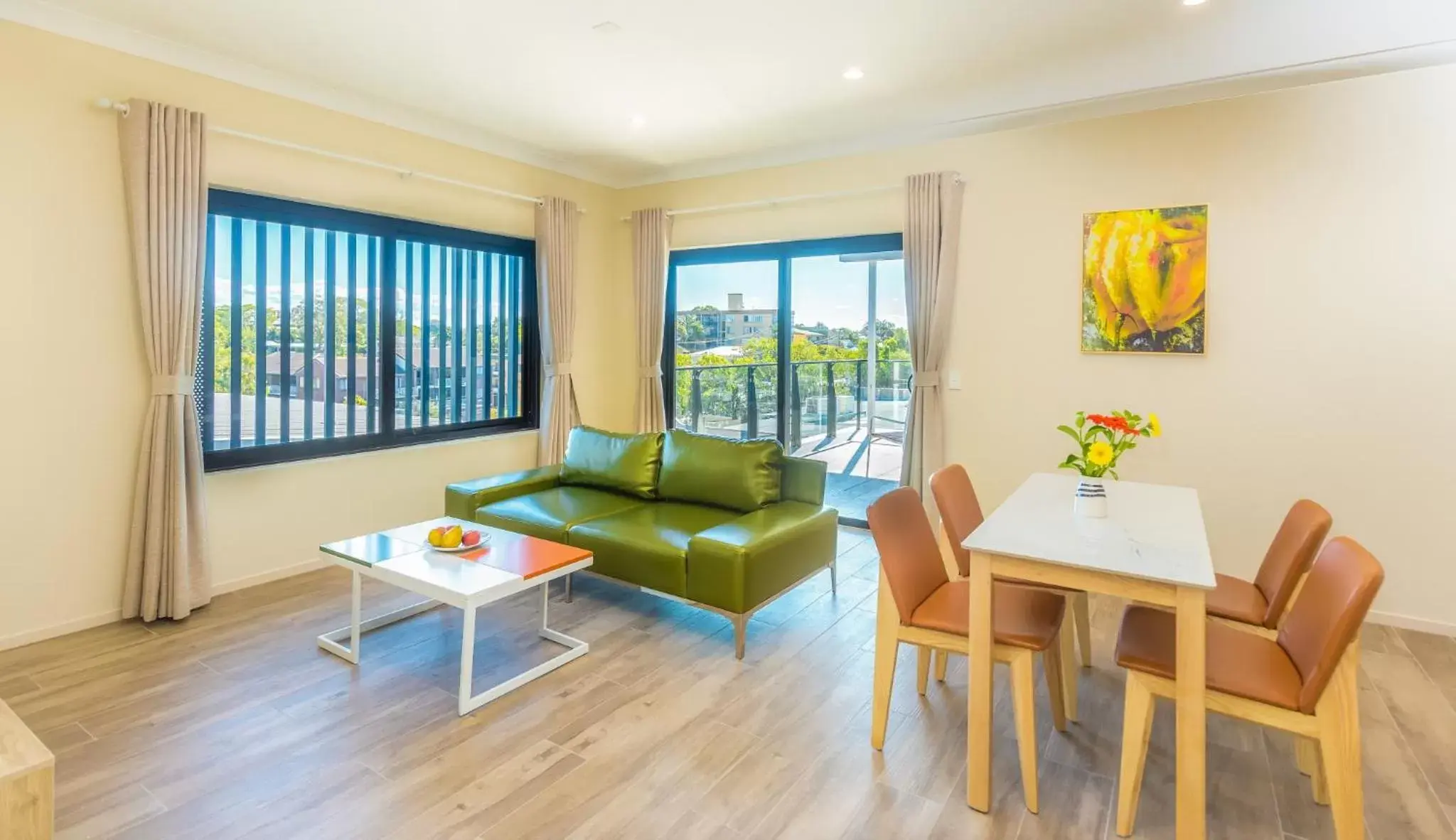 Seating Area in The Windsor Apartments and Hotel Rooms, Brisbane