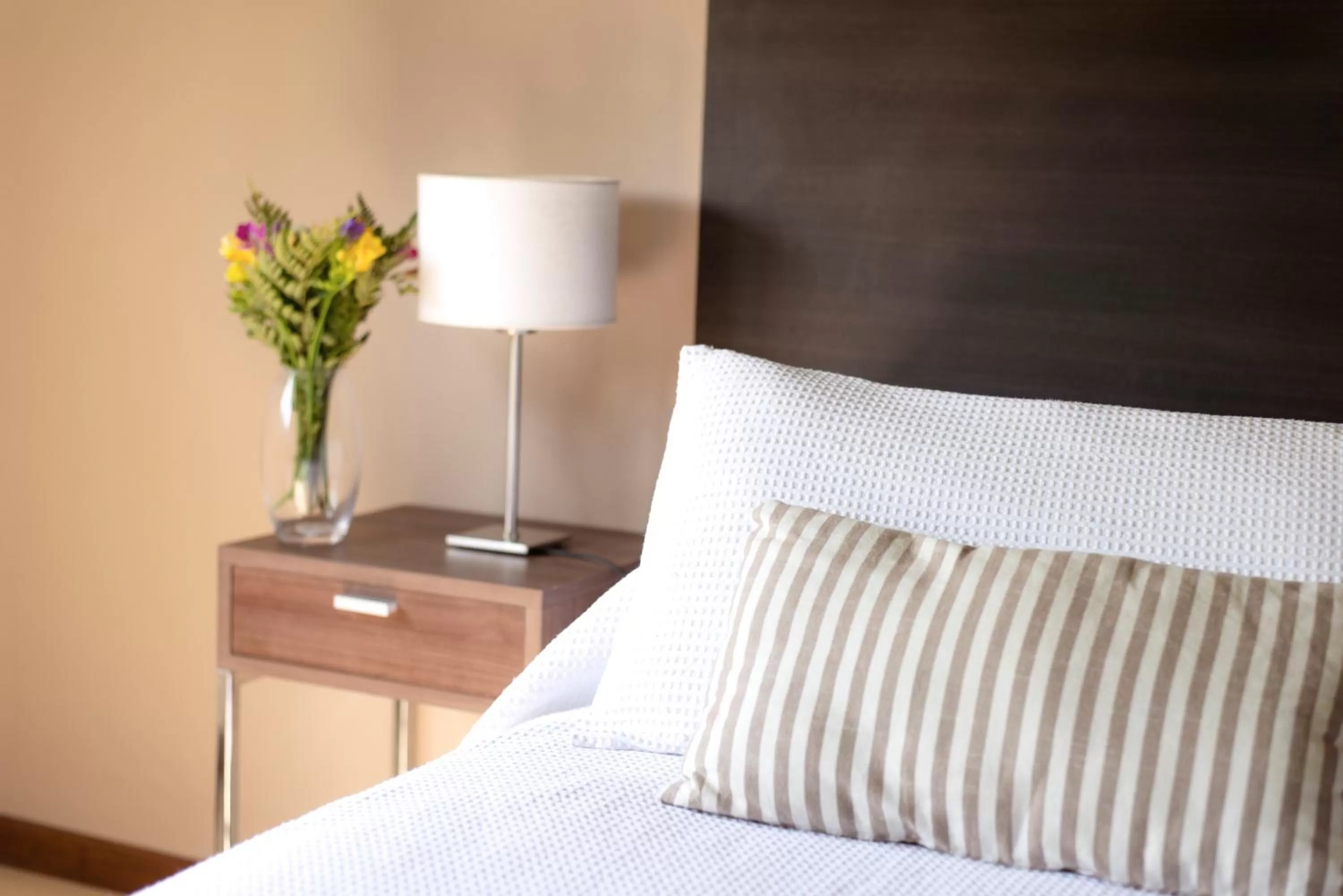 Bed in Casa Campus Pilar Suites