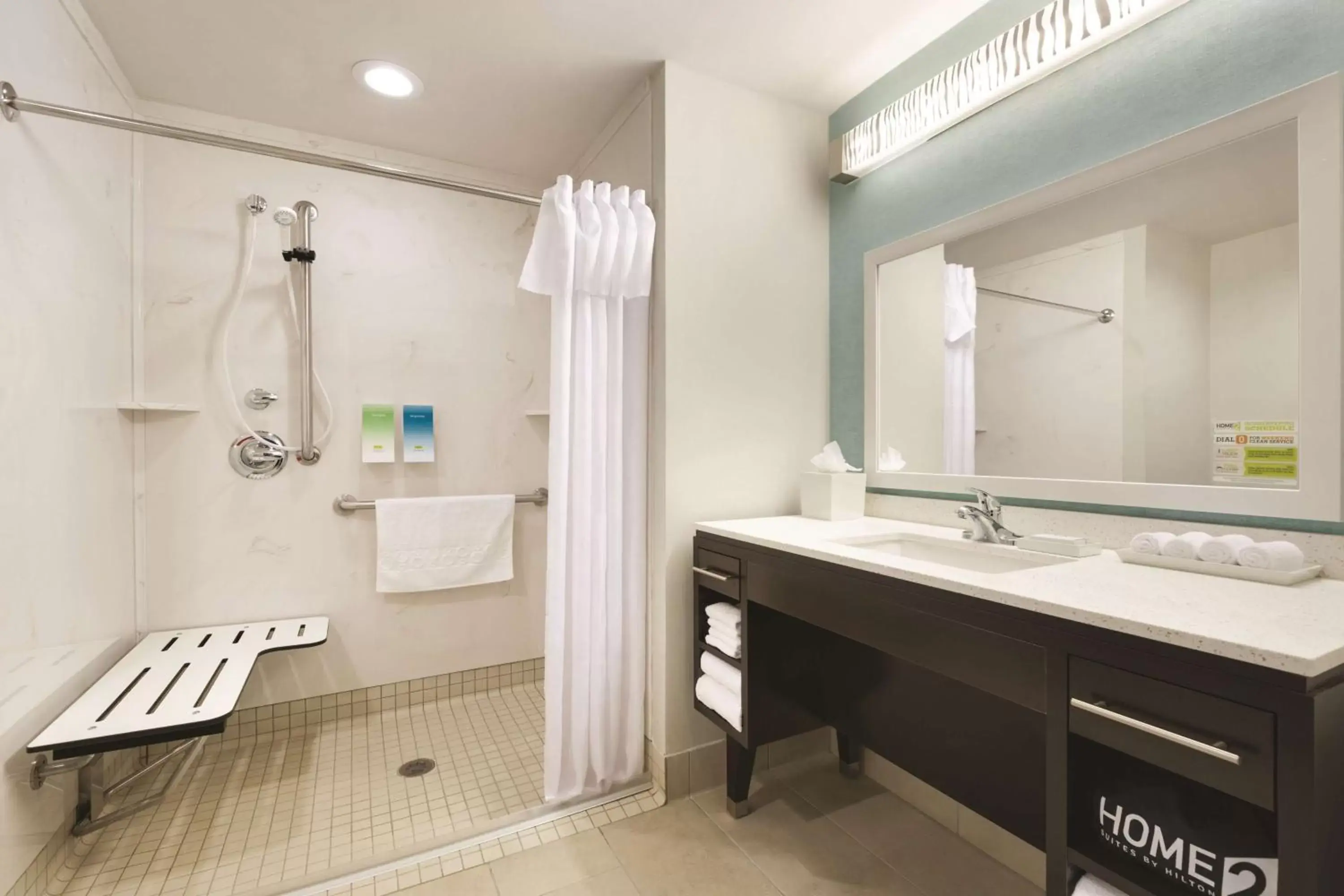 Bathroom in Home2 Suites by Hilton Nashville Franklin Cool Springs