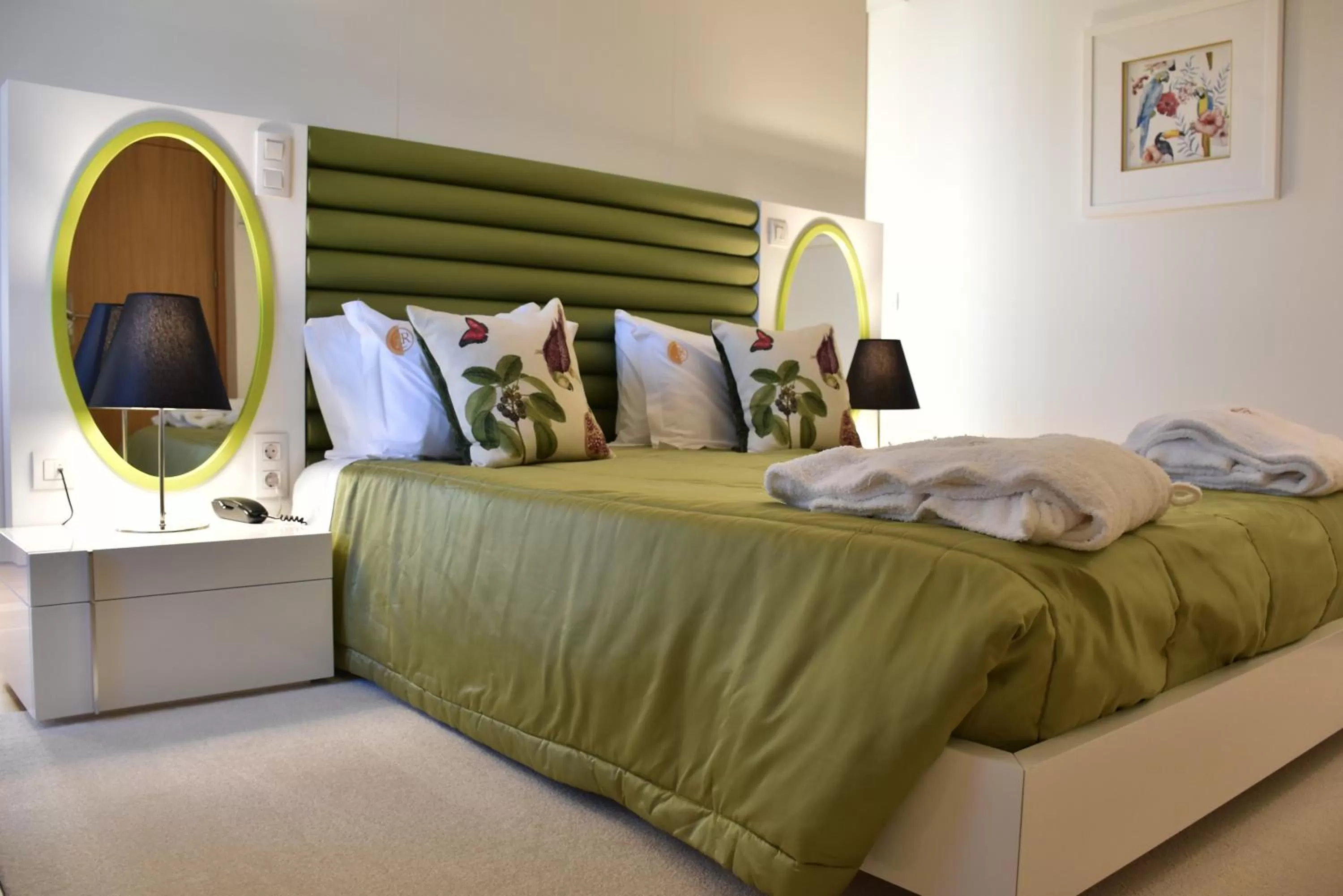 Bed in Hotel Rural Quinta das Quintães