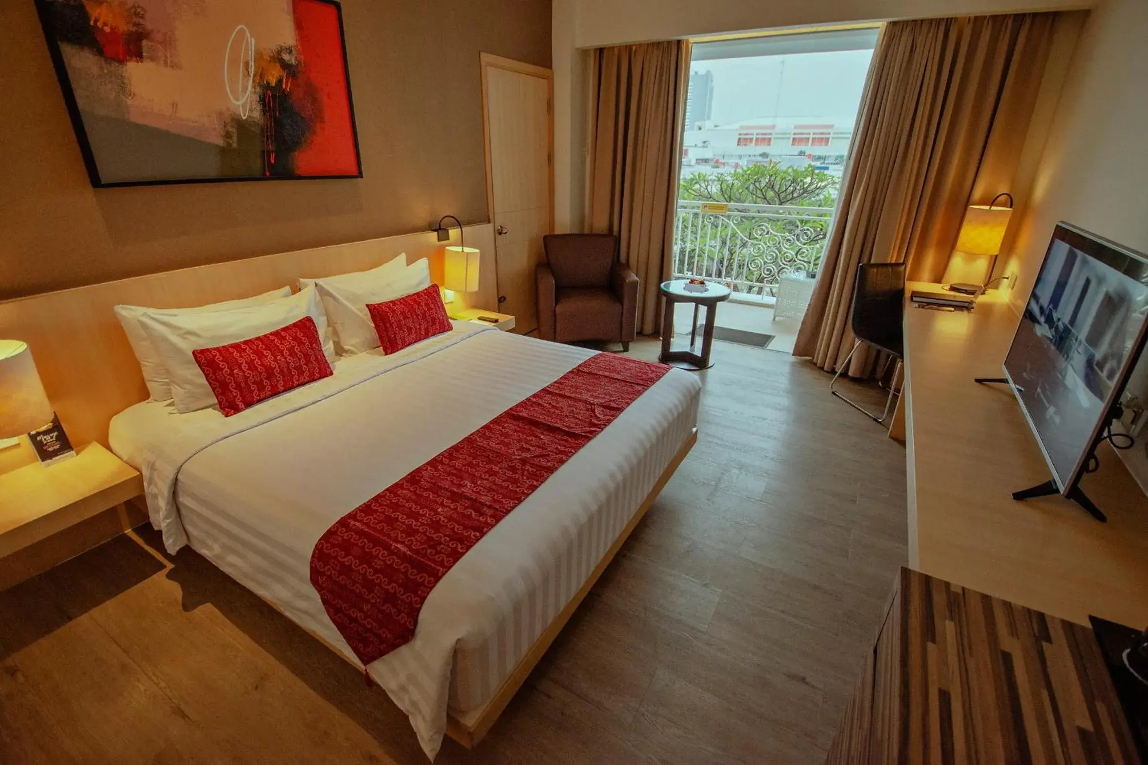 Bedroom, Bed in Grand Zuri BSD City