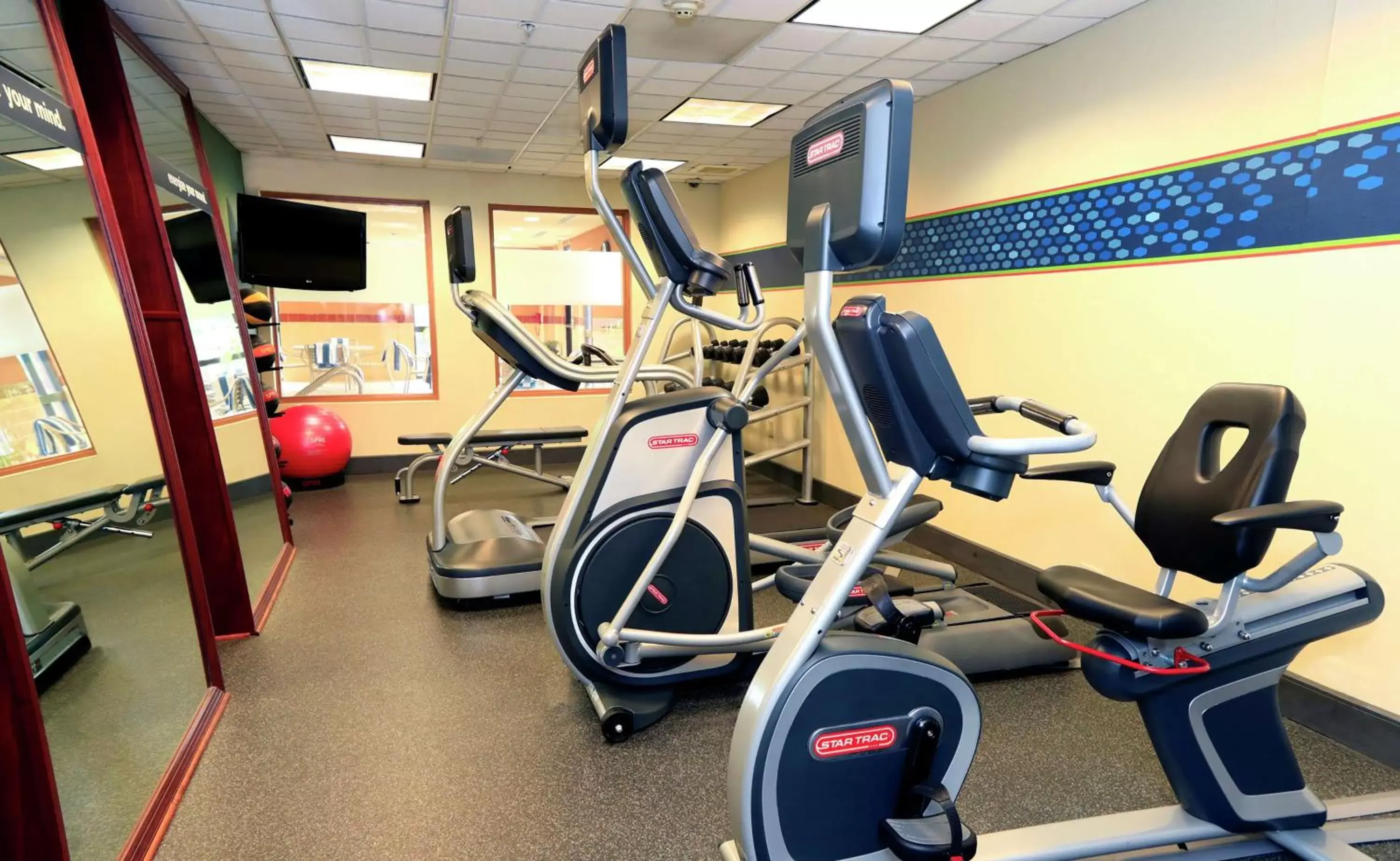 Fitness centre/facilities, Fitness Center/Facilities in Hampton Inn and Suites of Lamar