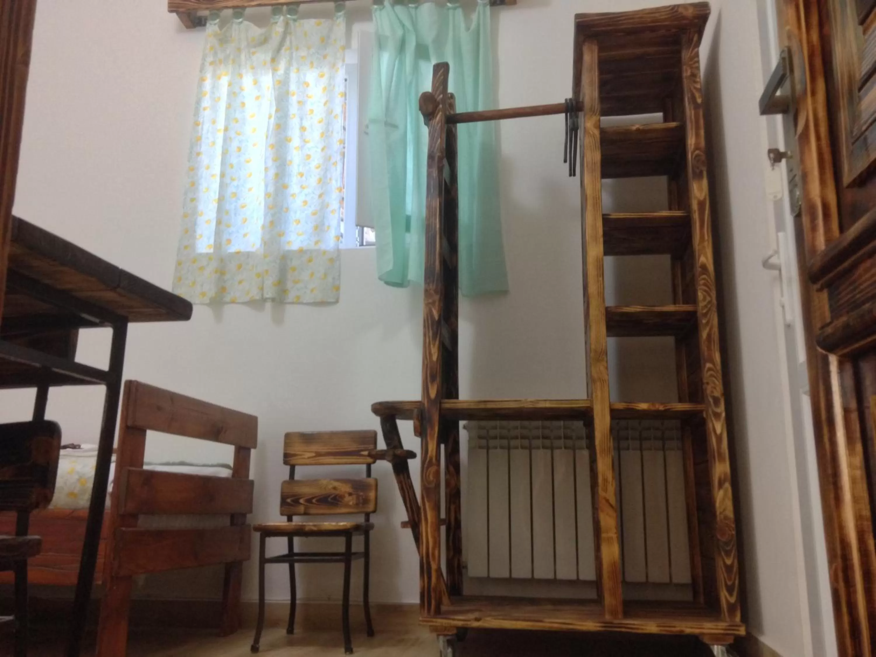 Decorative detail, Bunk Bed in Machanents Art Hotel