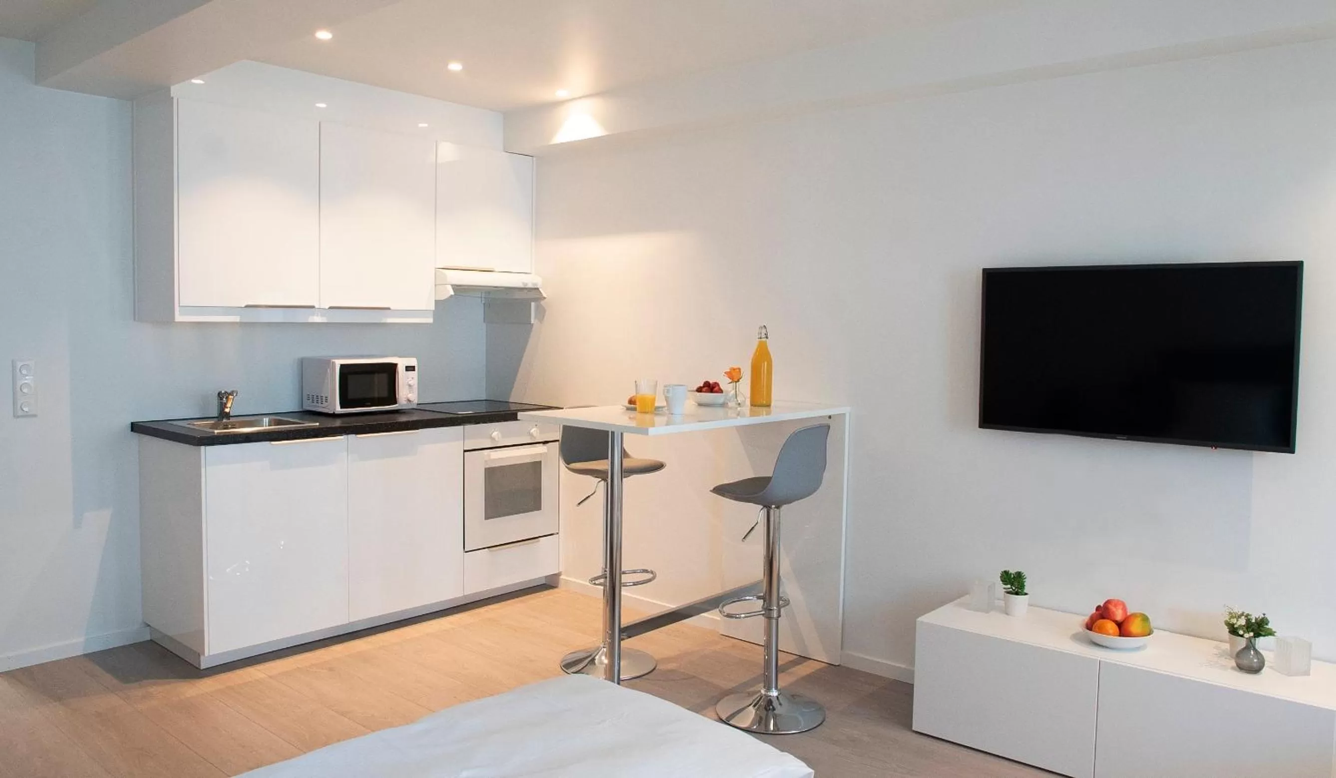 stove in Magic Hotel & Apartments Kløverhuset