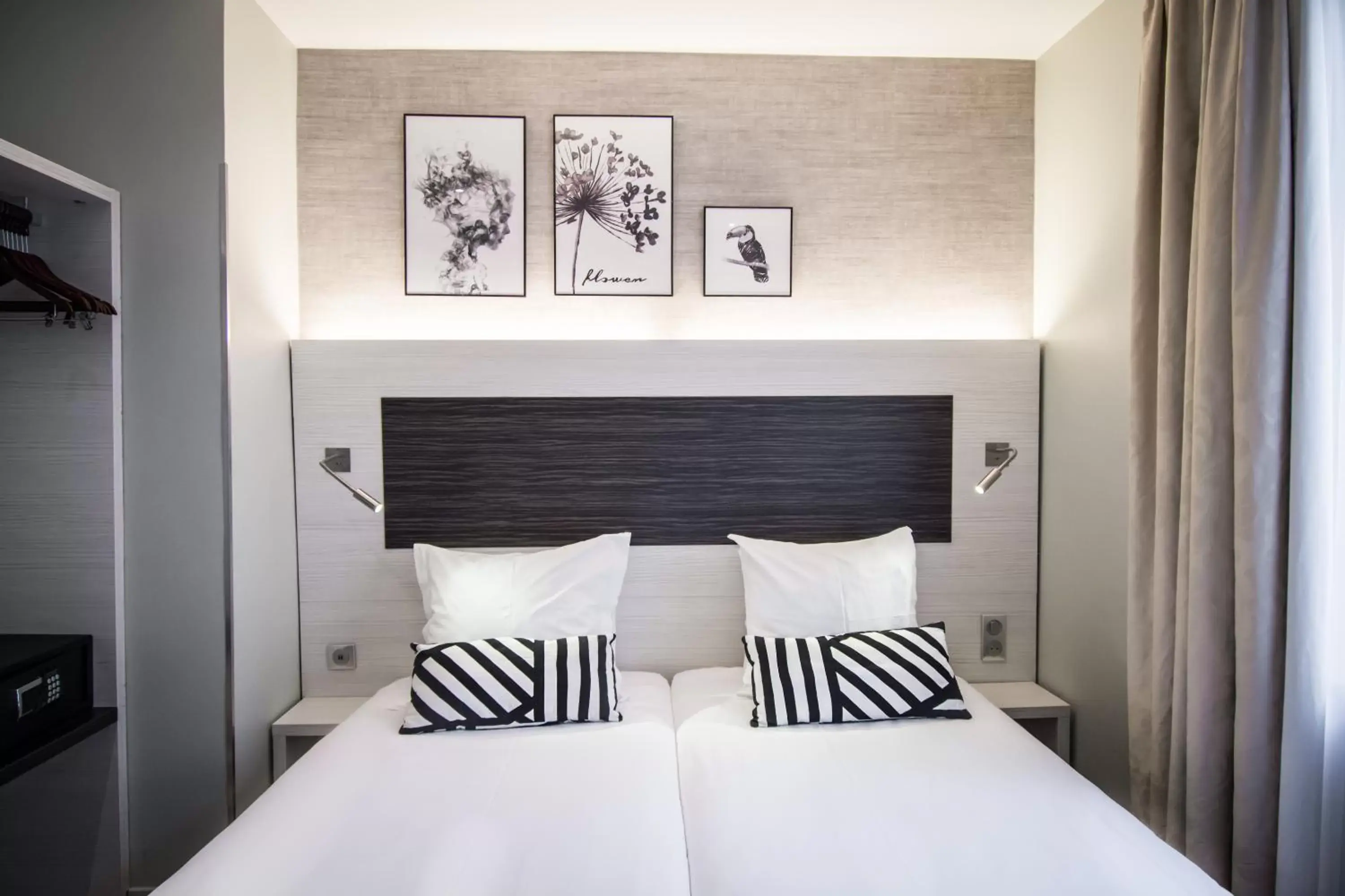 Bed in Hôtel Couvent du Franciscain Centre ville Bed in Hôtel Couvent du Franciscain Centre ville