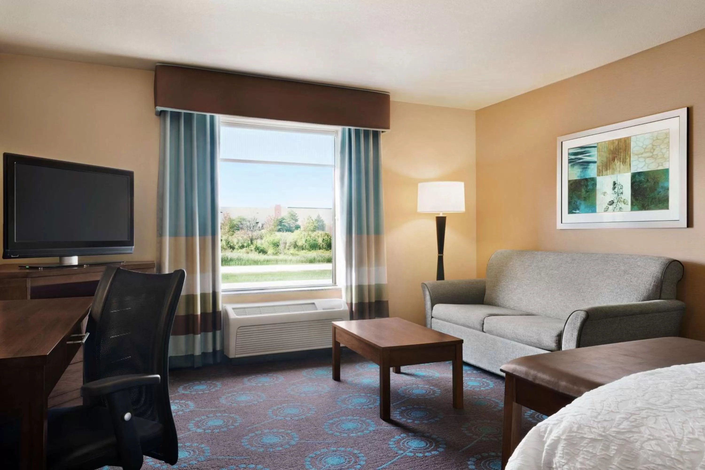 King Room with Sofa Bed and Bath Tub - Non-Smoking in Hampton Inn & Suites Grafton