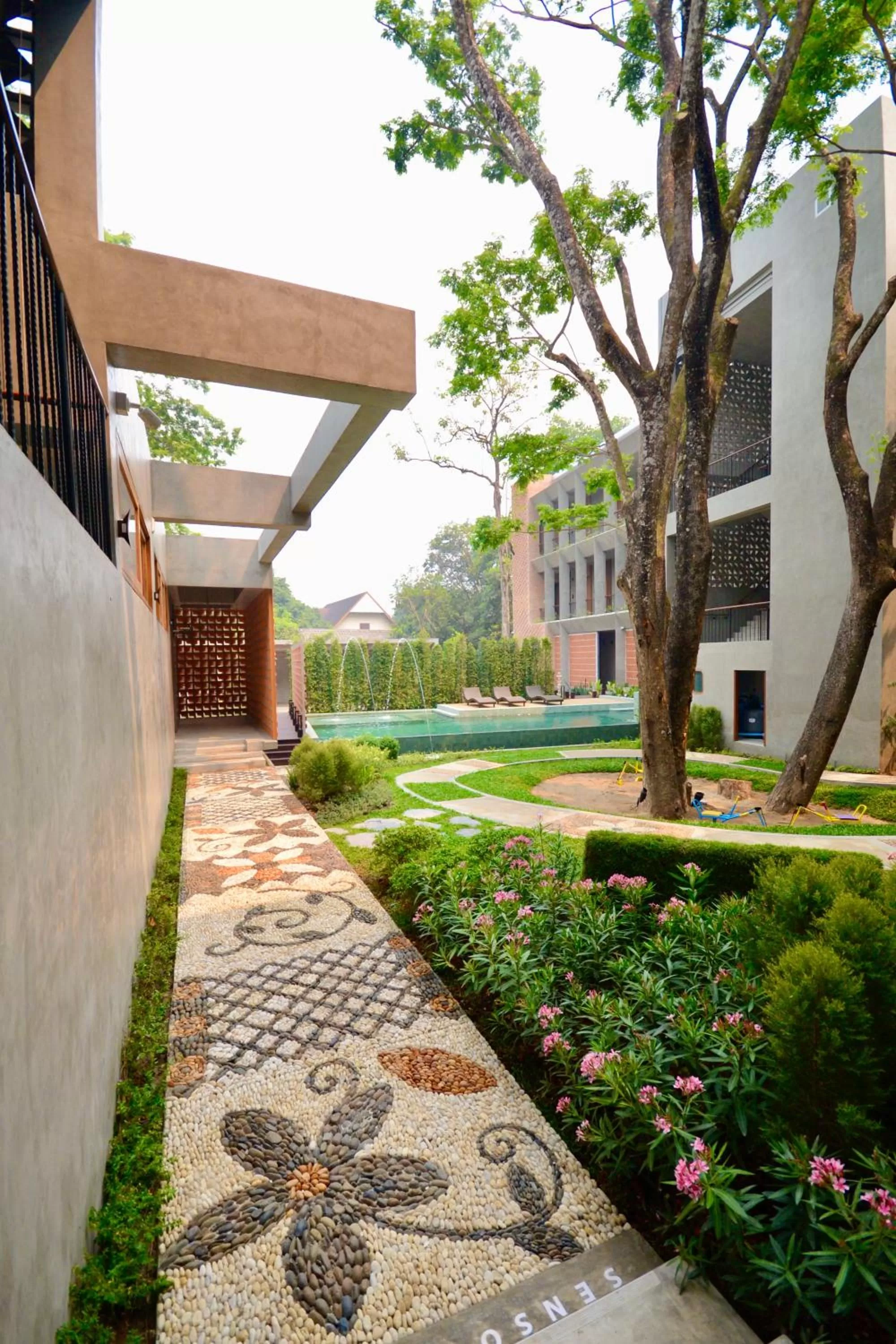 Garden in Proud Phu Fah Muang Chiang Mai