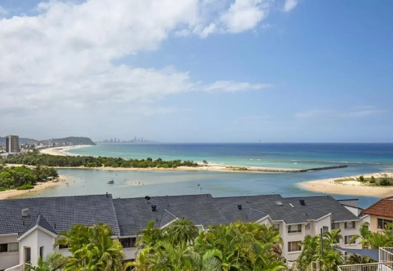 Sea View in The Hill Apartments Currumbin Beach