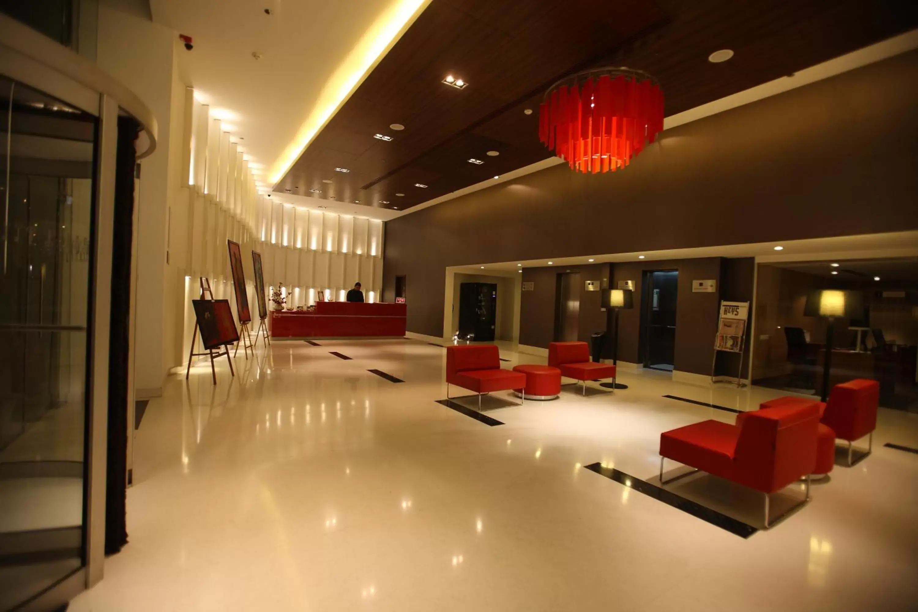 Lobby or reception, Lobby/Reception in Keys Select by Lemon Tree Hotels, Pimpri, Pune