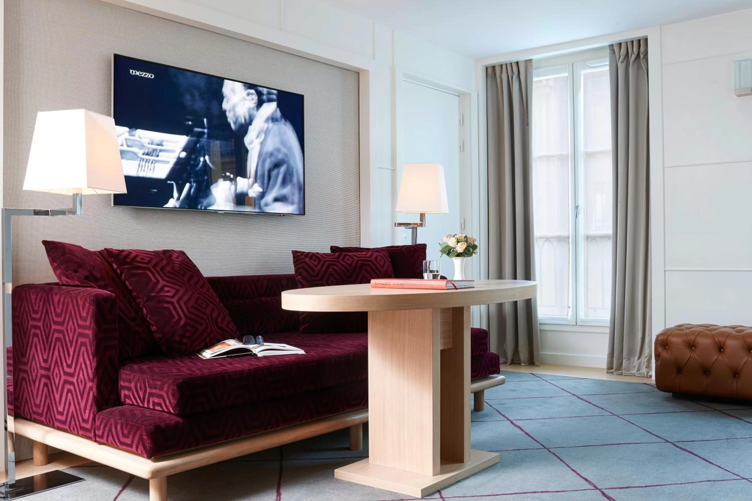 Bedroom in Hotel Opéra Richepanse