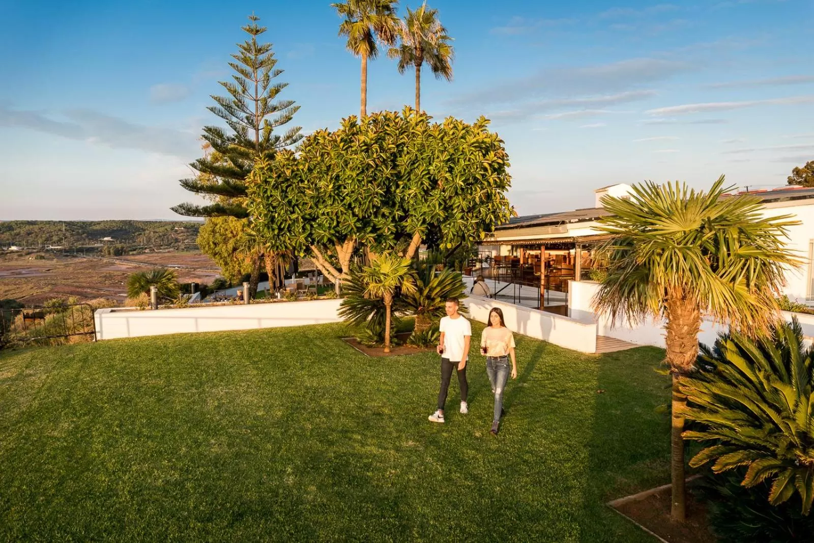 Garden in Parador de Ayamonte