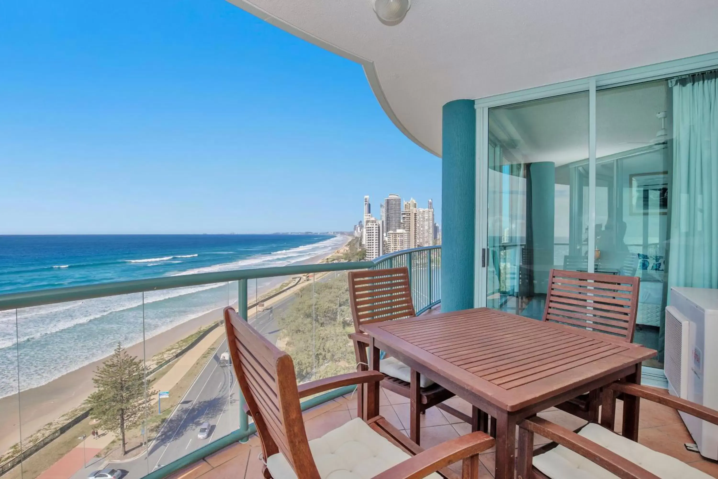 Balcony/Terrace in The Waterford on Main Beach