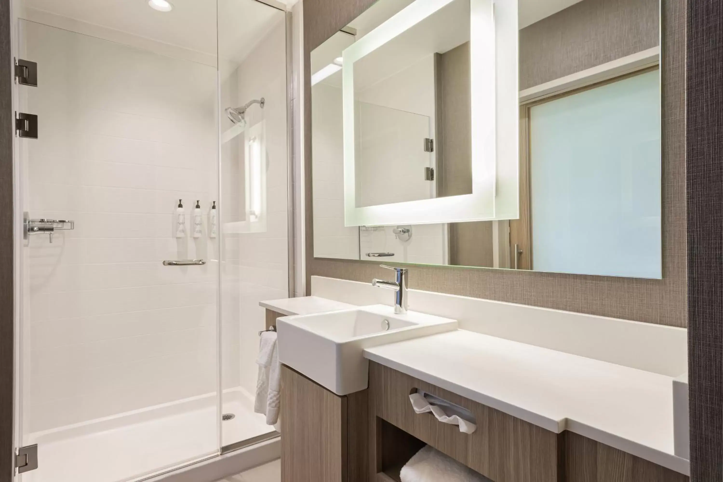 Bathroom in SpringHill Suites by Marriott West Sacramento