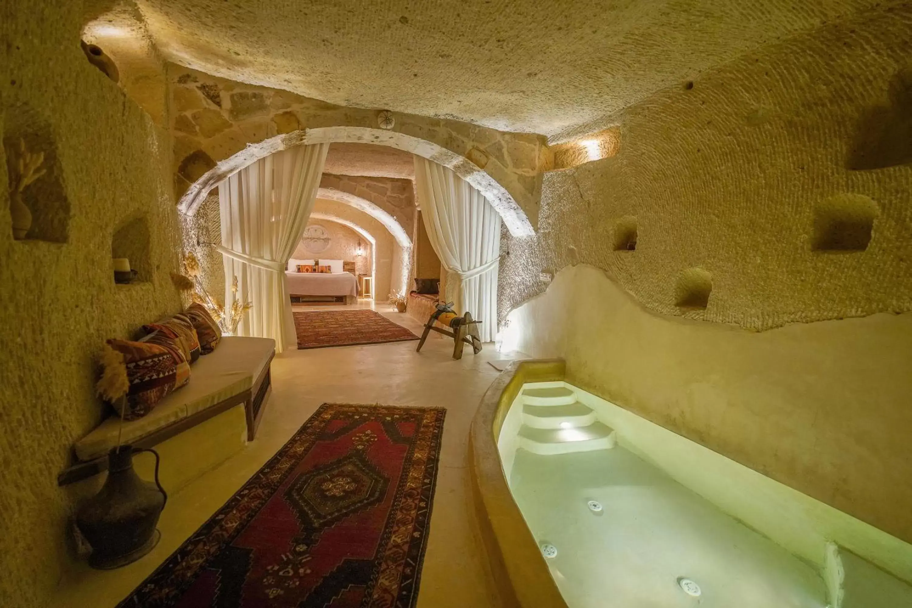 Pool view in Doda Artisanal Cave Hotel Adults only