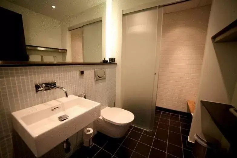 Bathroom in Hotel Svanen Billund