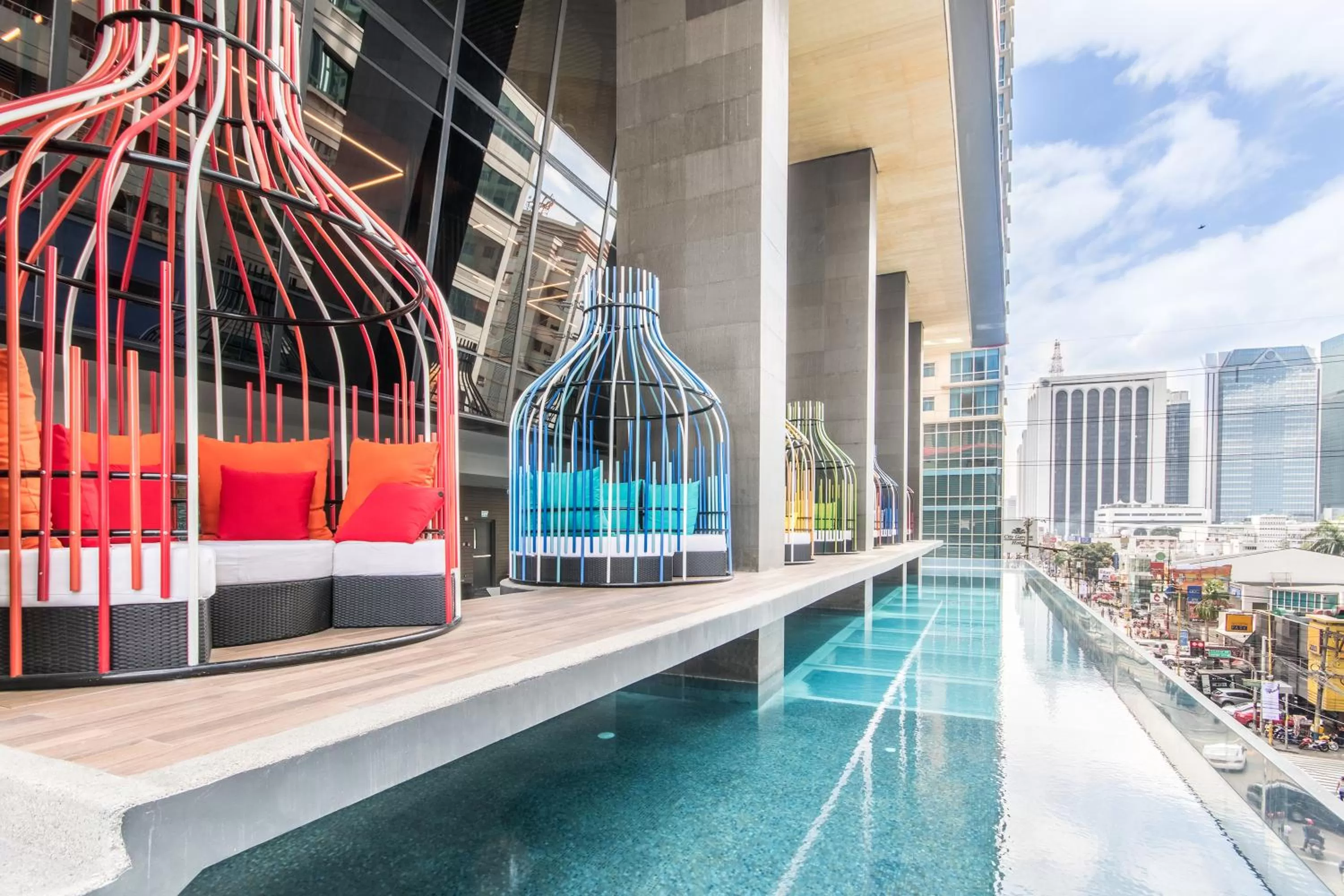 Swimming pool in I'M Hotel