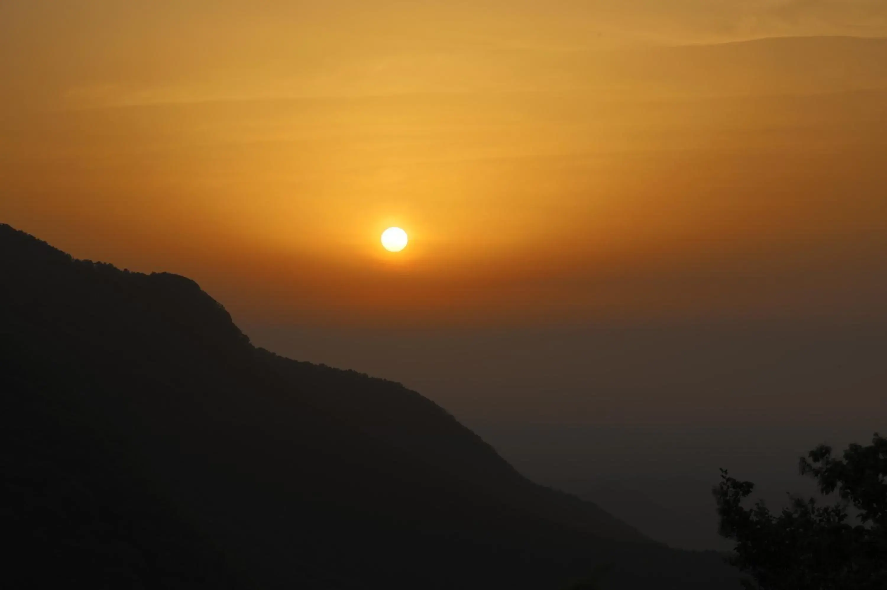 Natural landscape, Sunrise/Sunset in Hatago Nagomi Hot Spring Hotel