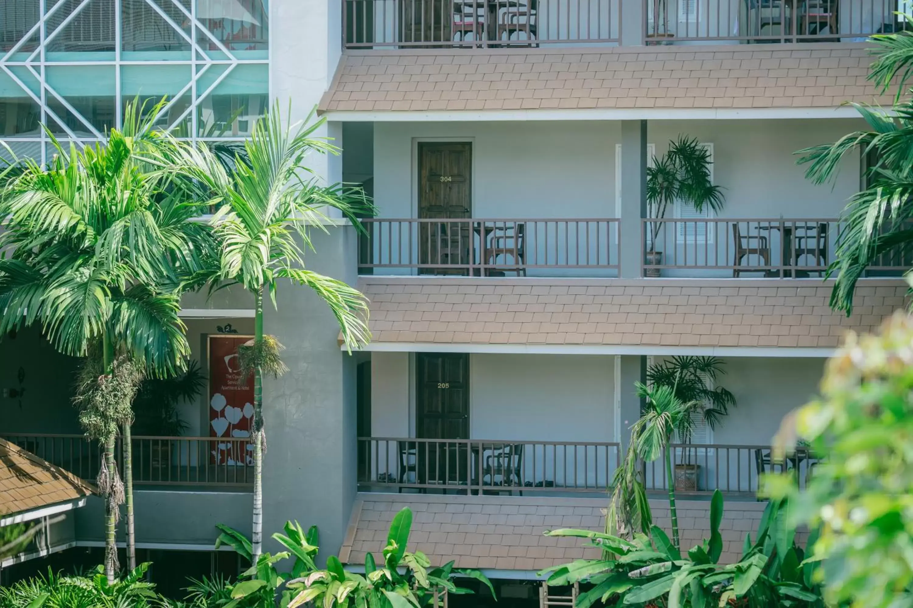 Garden view, Property Building in The Opium Chiang Mai