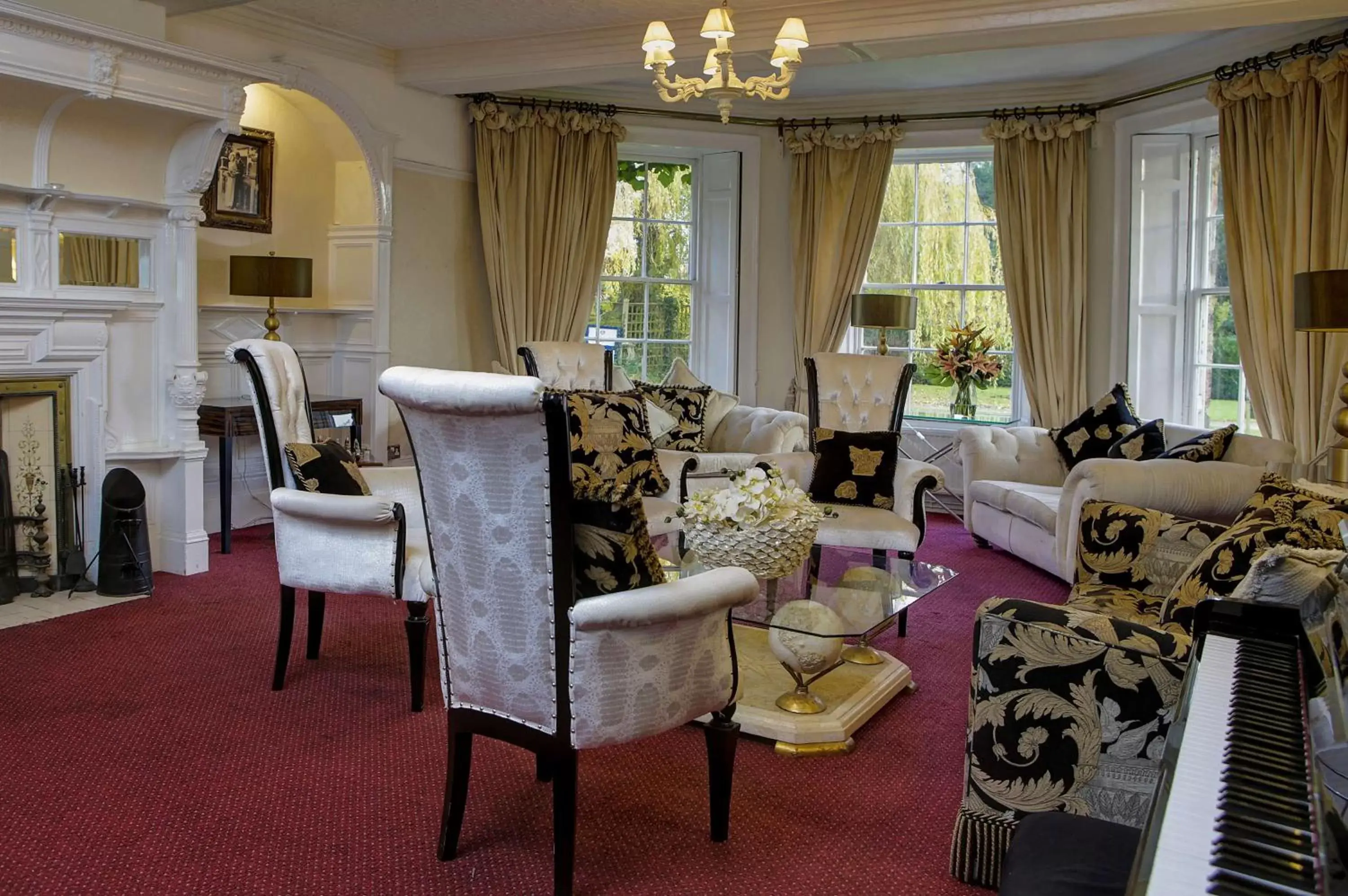 Lobby or reception, Seating Area in Risley Hall Hotel