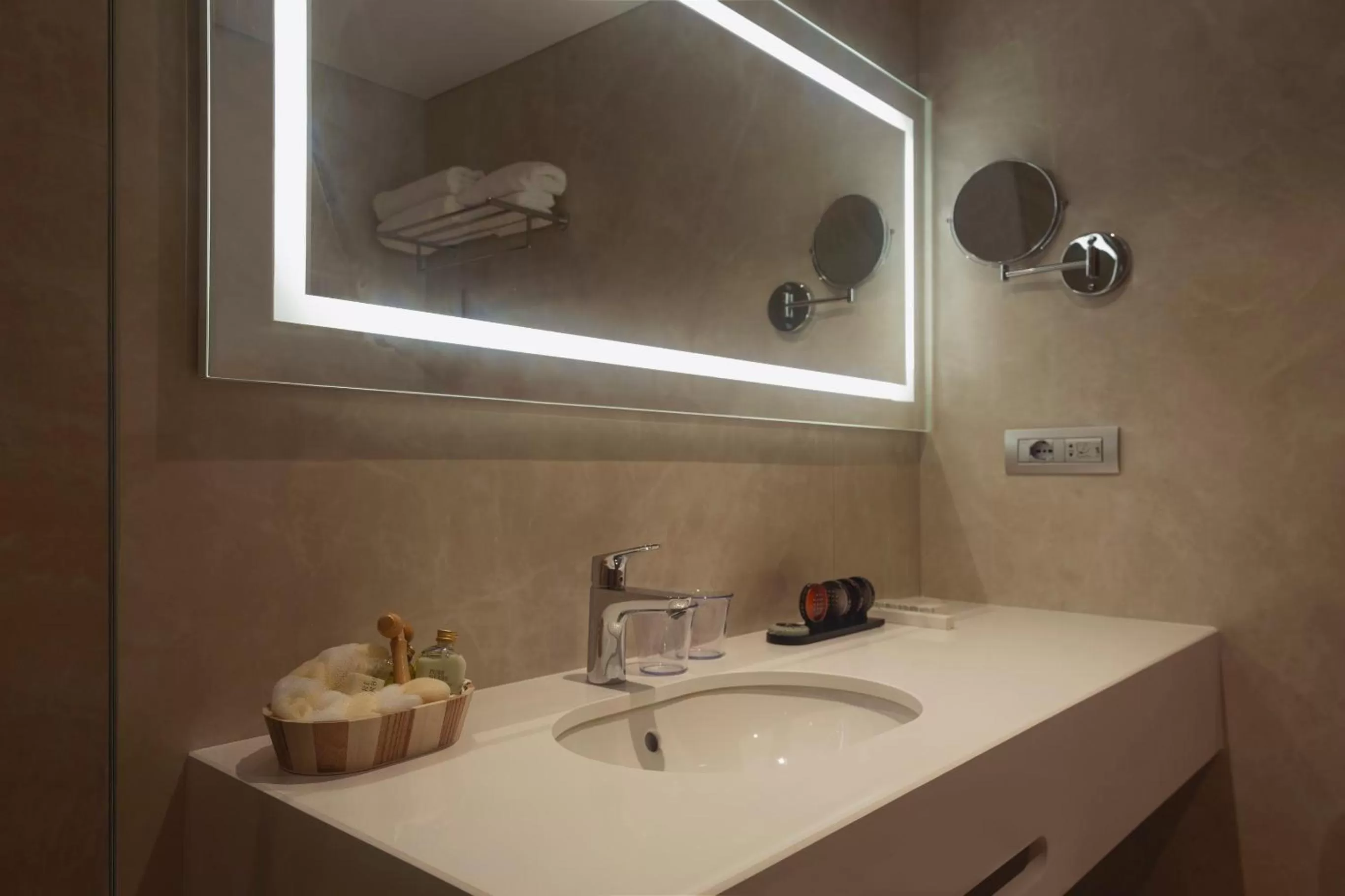 Bathroom in Amare Hotel