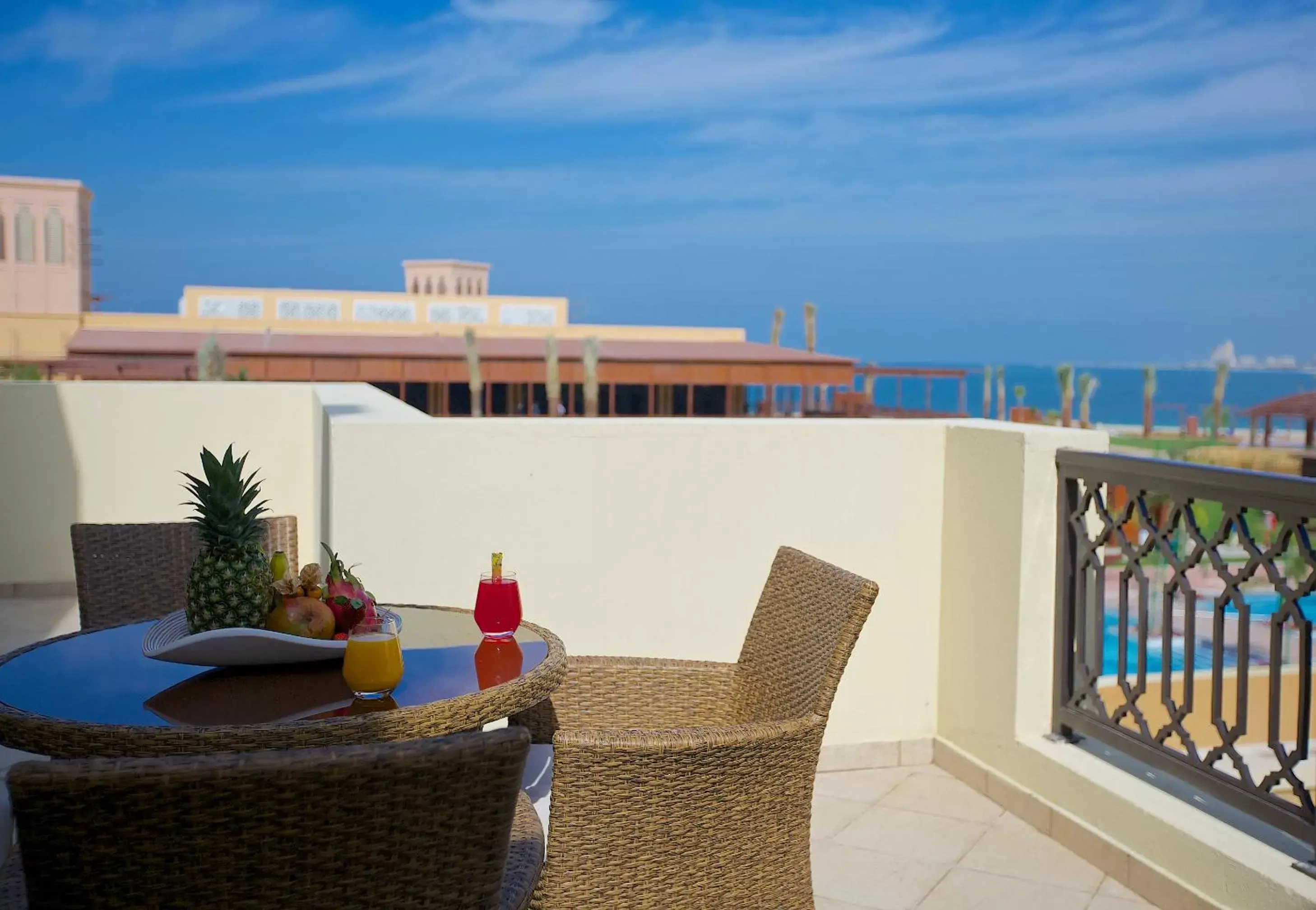 Balcony/Terrace in Rixos Bab Al Bahr