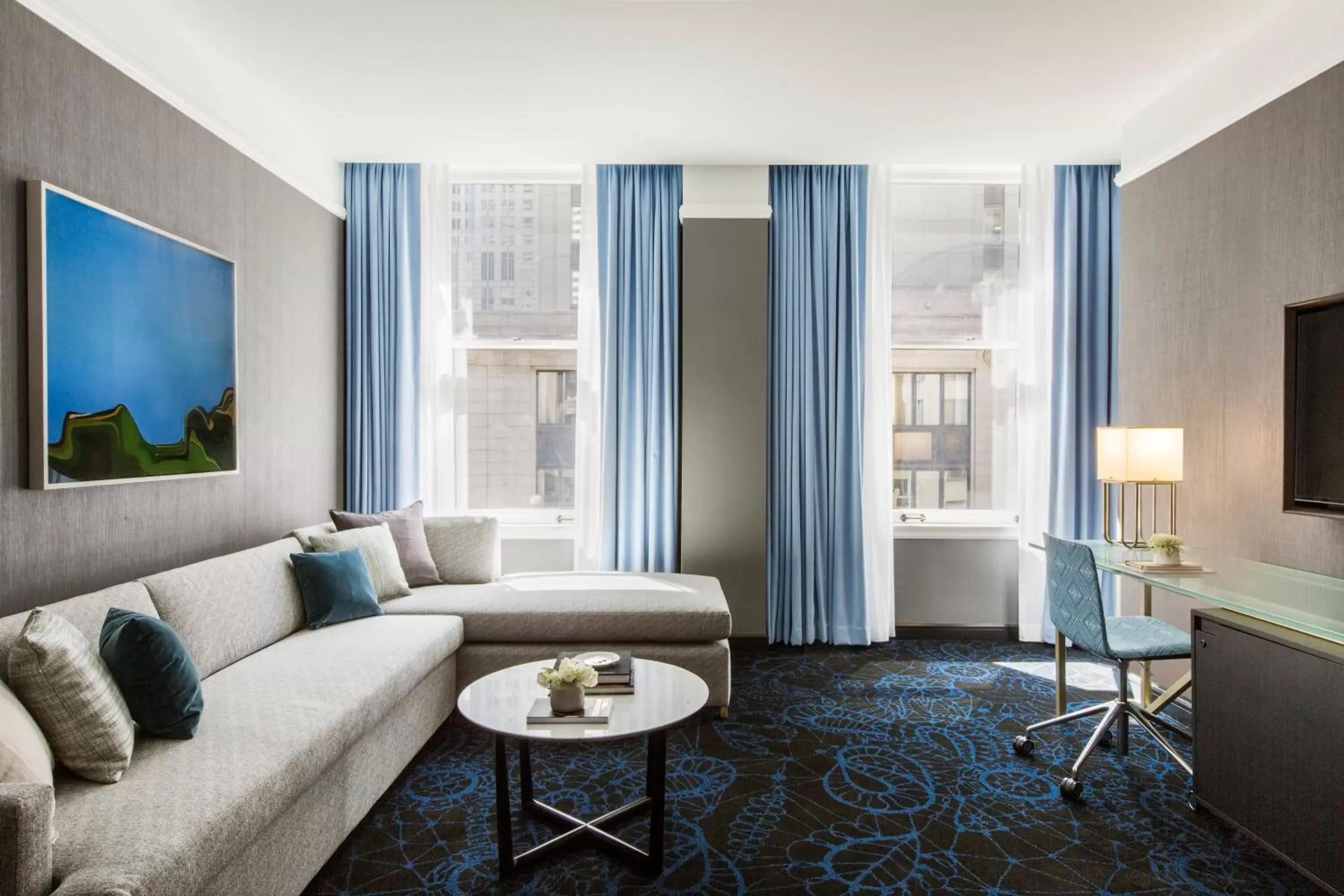 Photo of the whole room, Seating Area in Kimpton Gray Hotel Chicago, an IHG Hotel