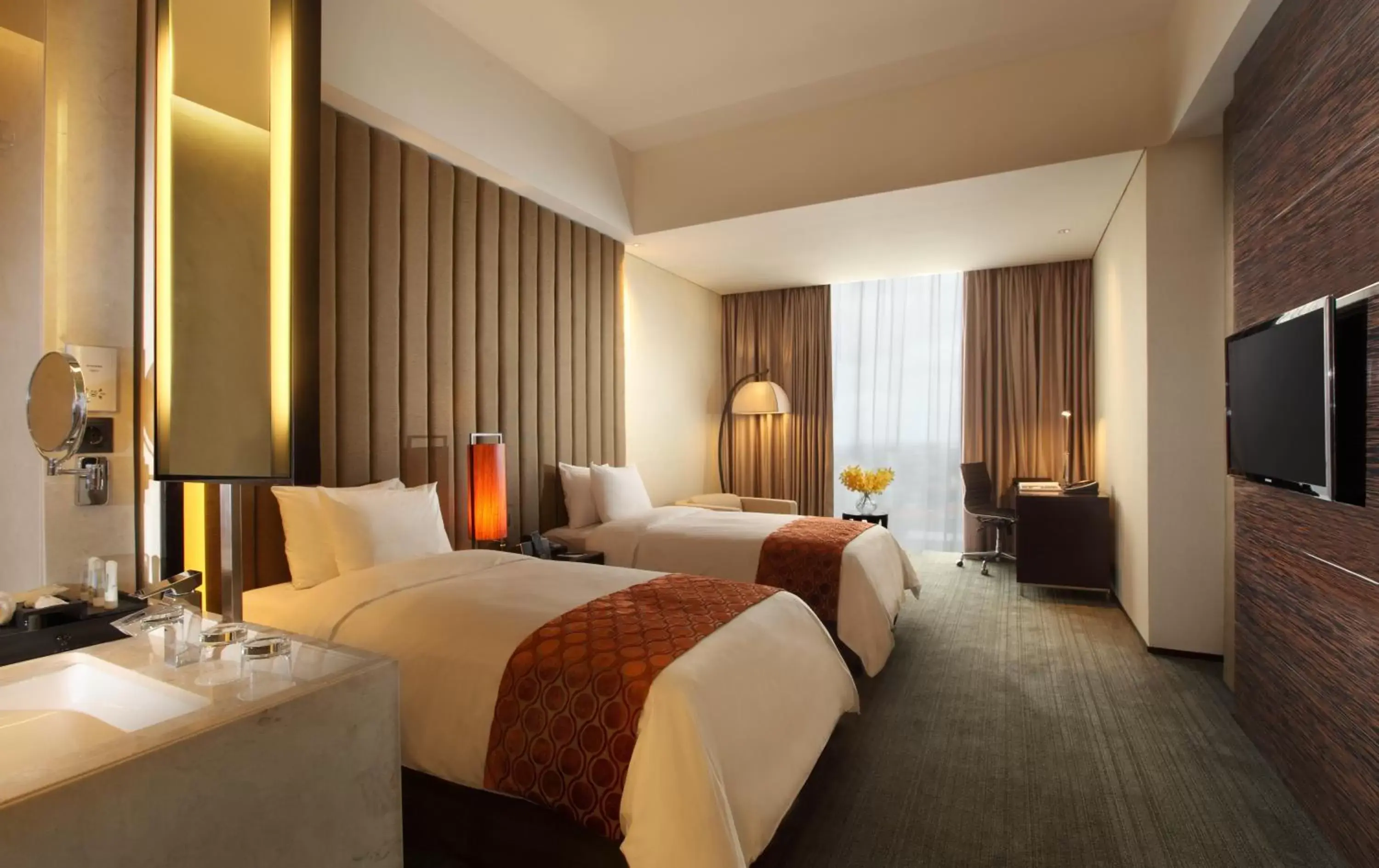 Bed in PO Hotel Semarang