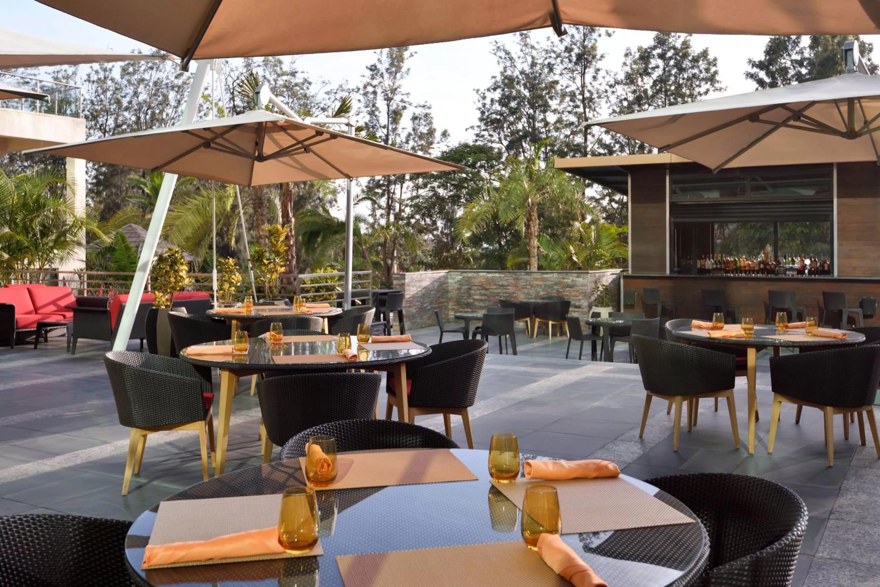 Swimming pool in Kigali Marriott Hotel