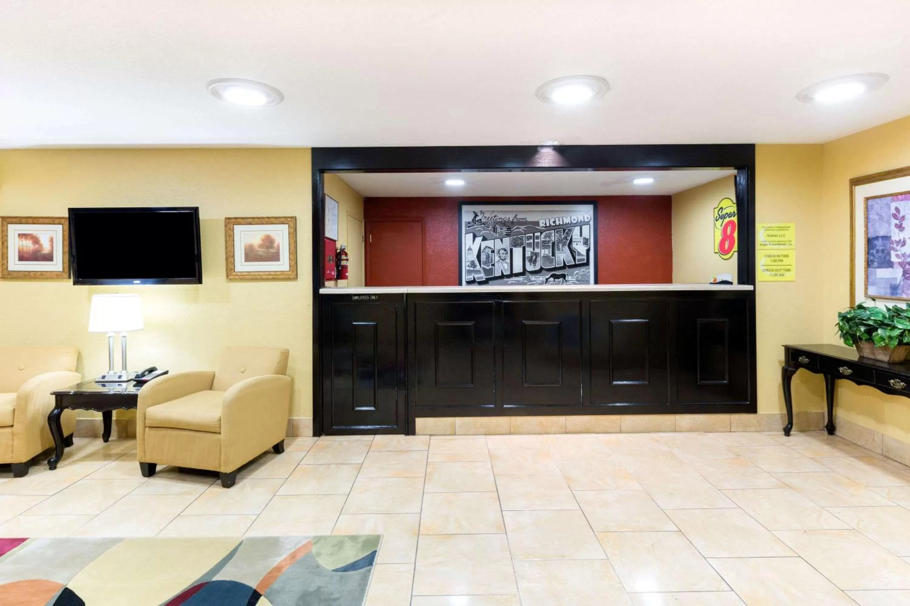 Lobby or reception in Super 8 by Wyndham Richmond