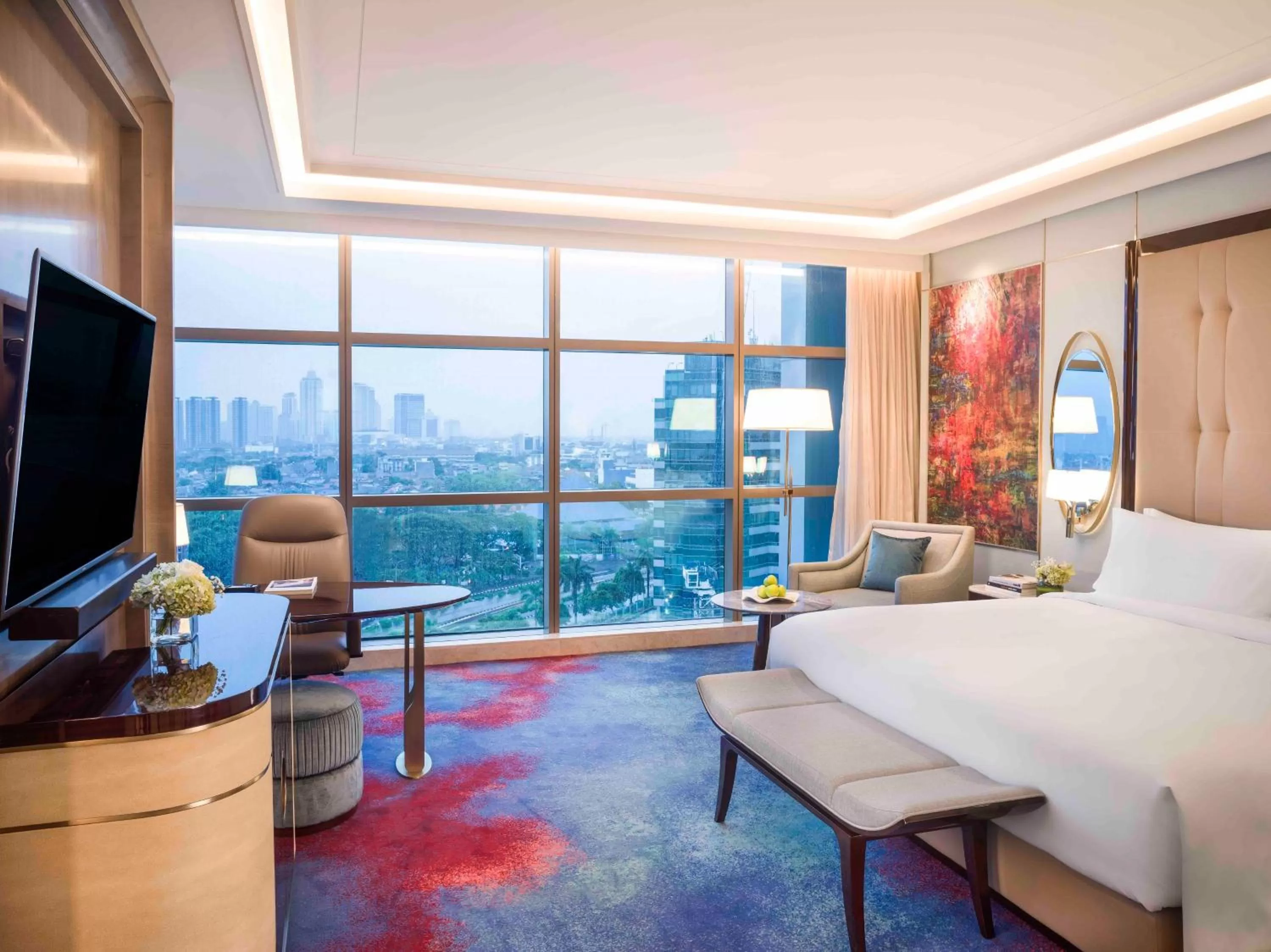 Photo of the whole room, Bed in InterContinental Hotels Jakarta Pondok Indah by IHG