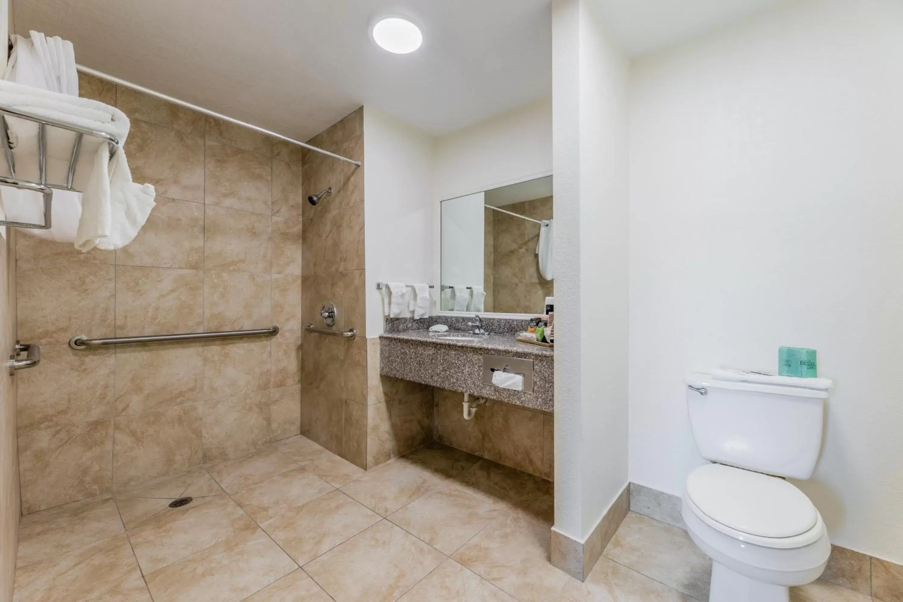 King Room - Upstairs in Motel 6 Galveston, TX Seawall King Room - Upstairs in Motel 6 Galveston, TX Seawall