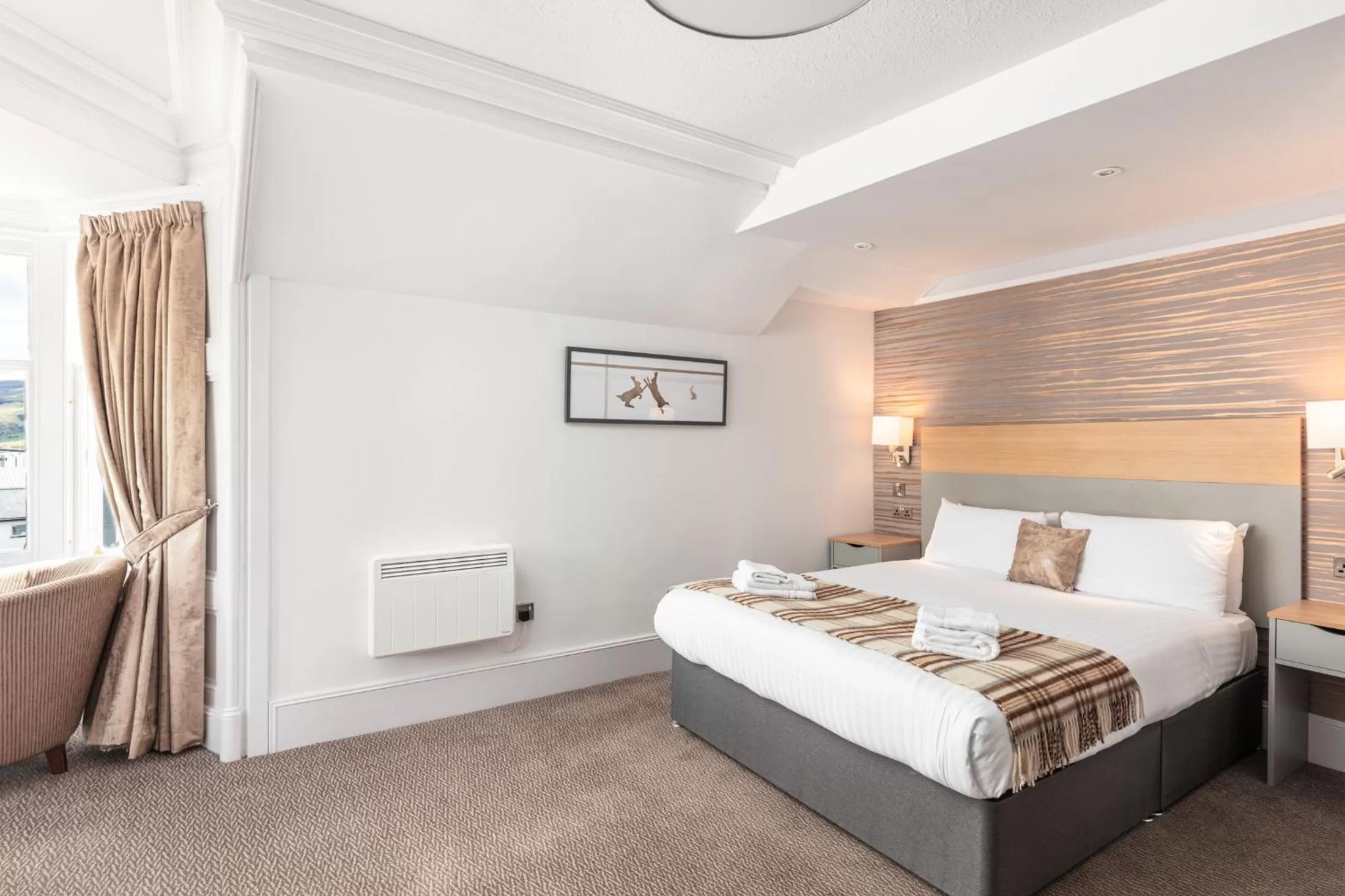 Bed in Caledonian Hotel 'A Bespoke Hotel’