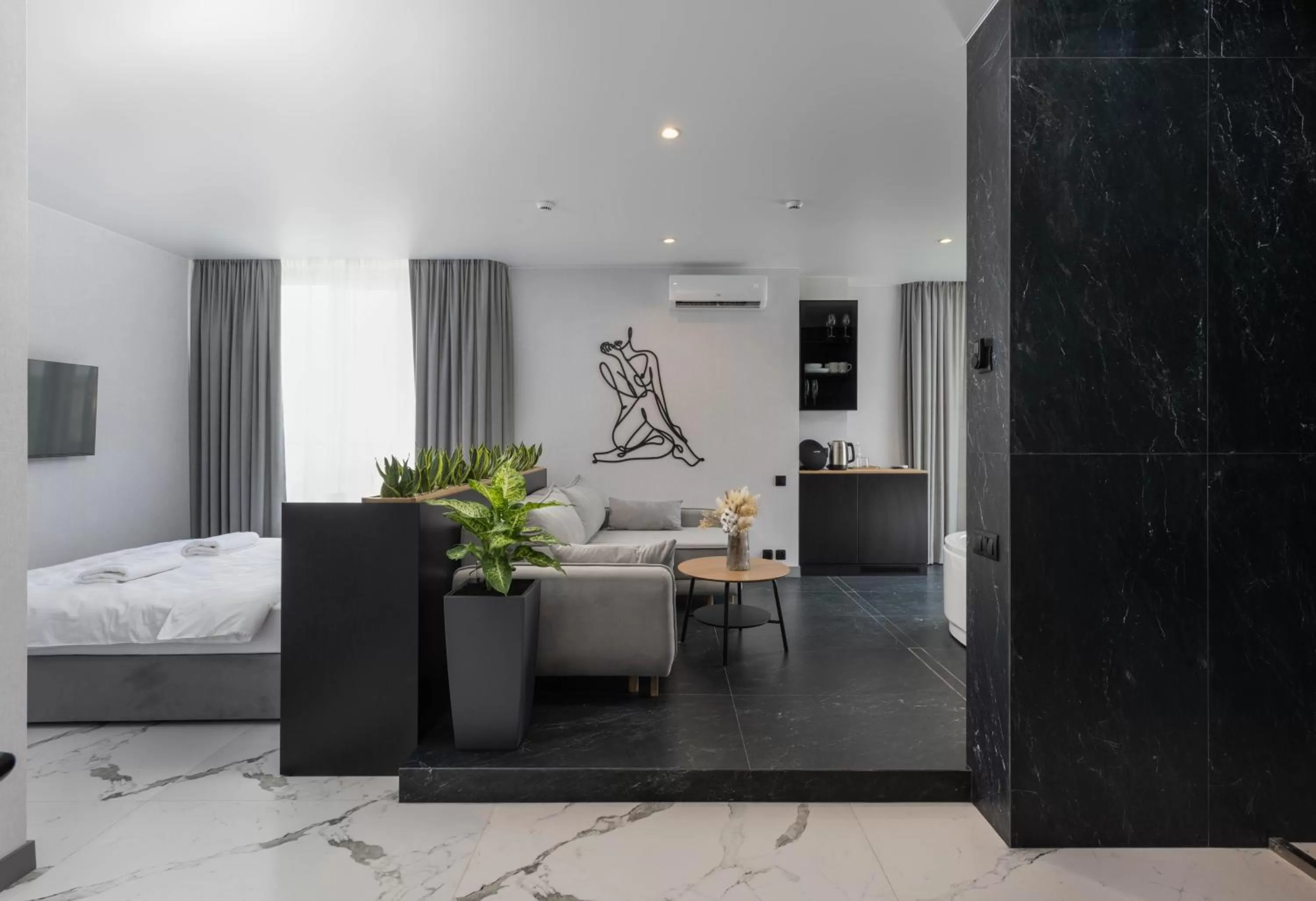 Bed in Be The One Hotel