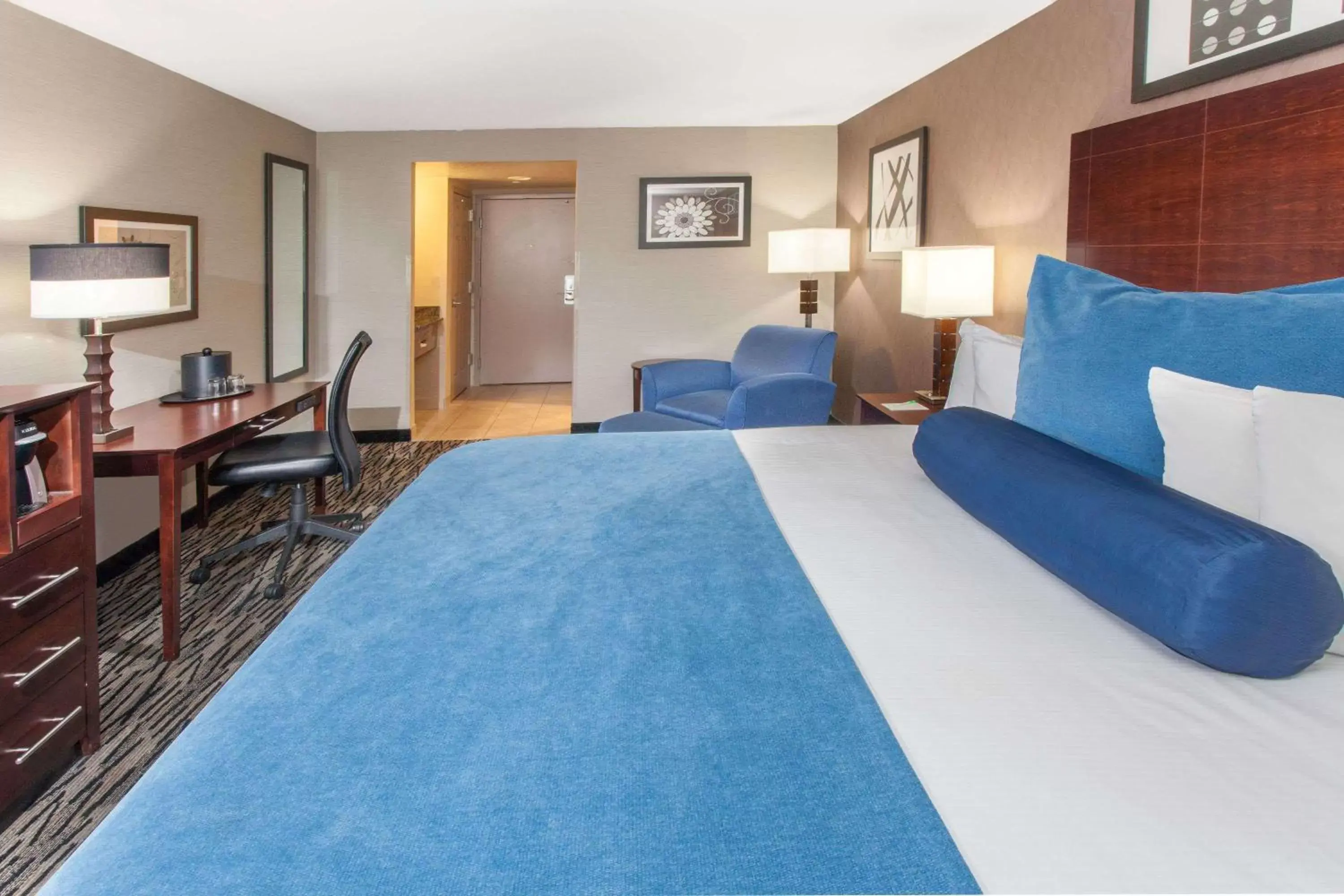 Photo of the whole room, Bed in Wyndham Garden Elk Grove Village - O'Hare