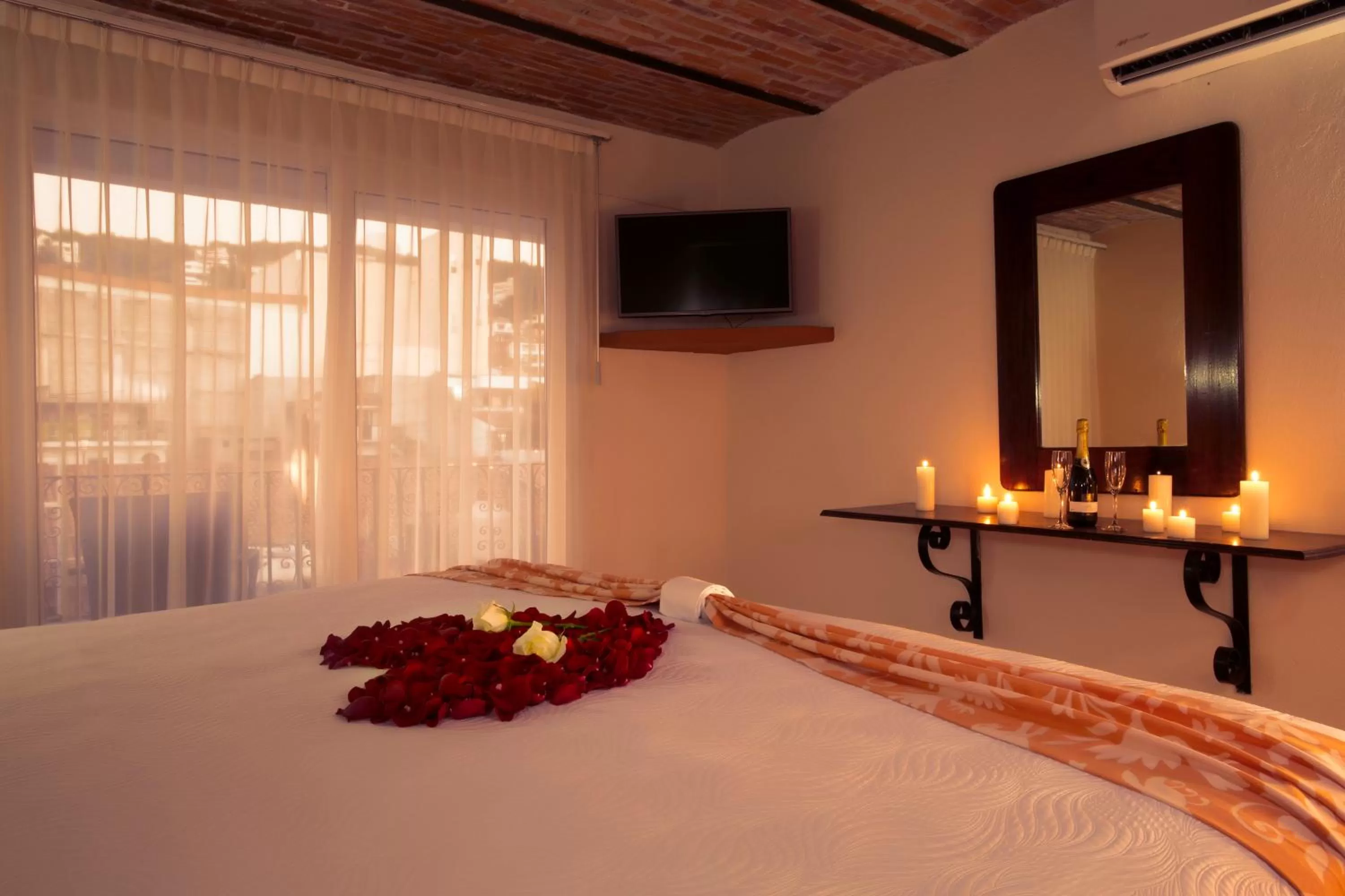 Bed in Hotel El Pescador