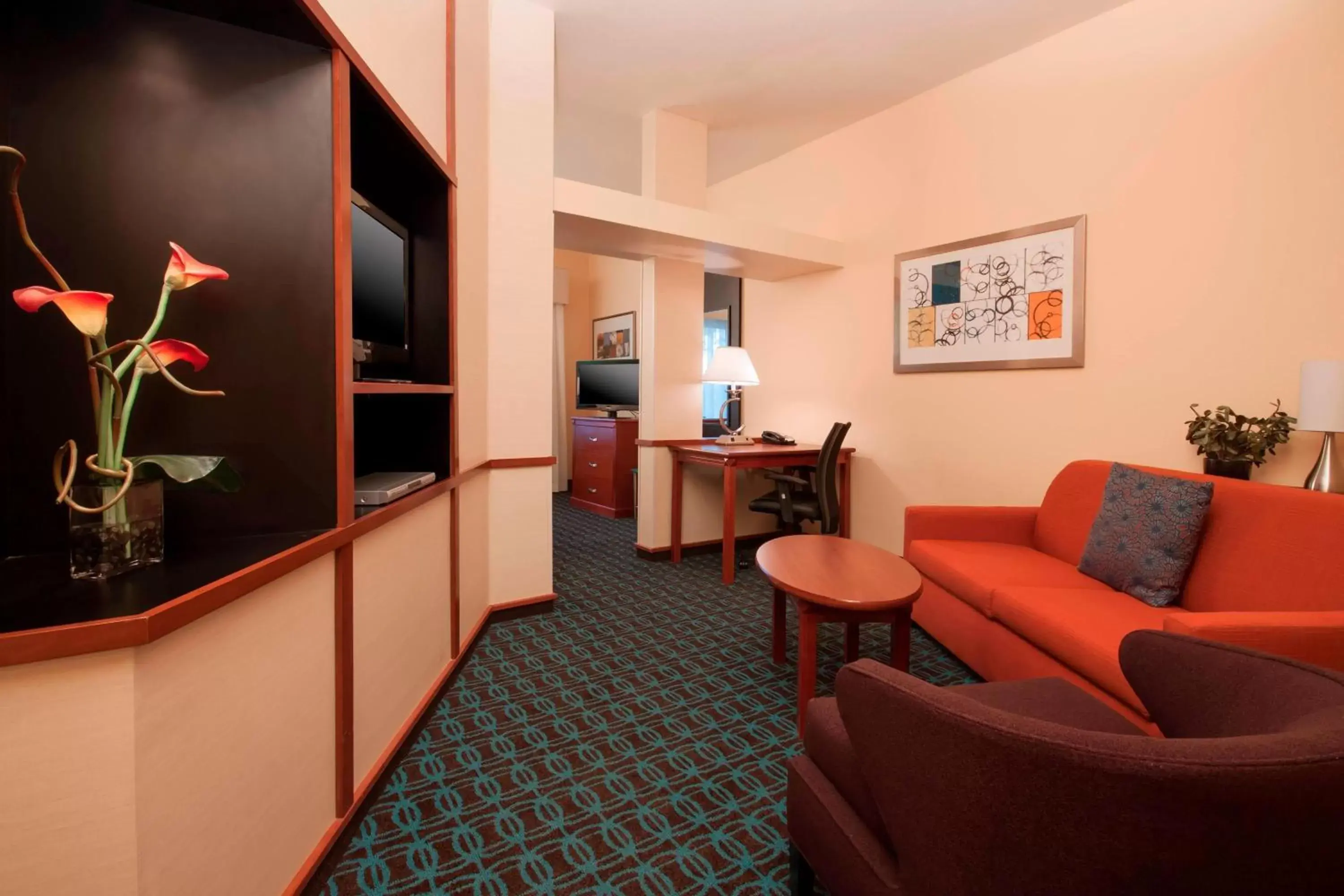 Living room, Seating Area in Fairfield Inn & Suites El Centro