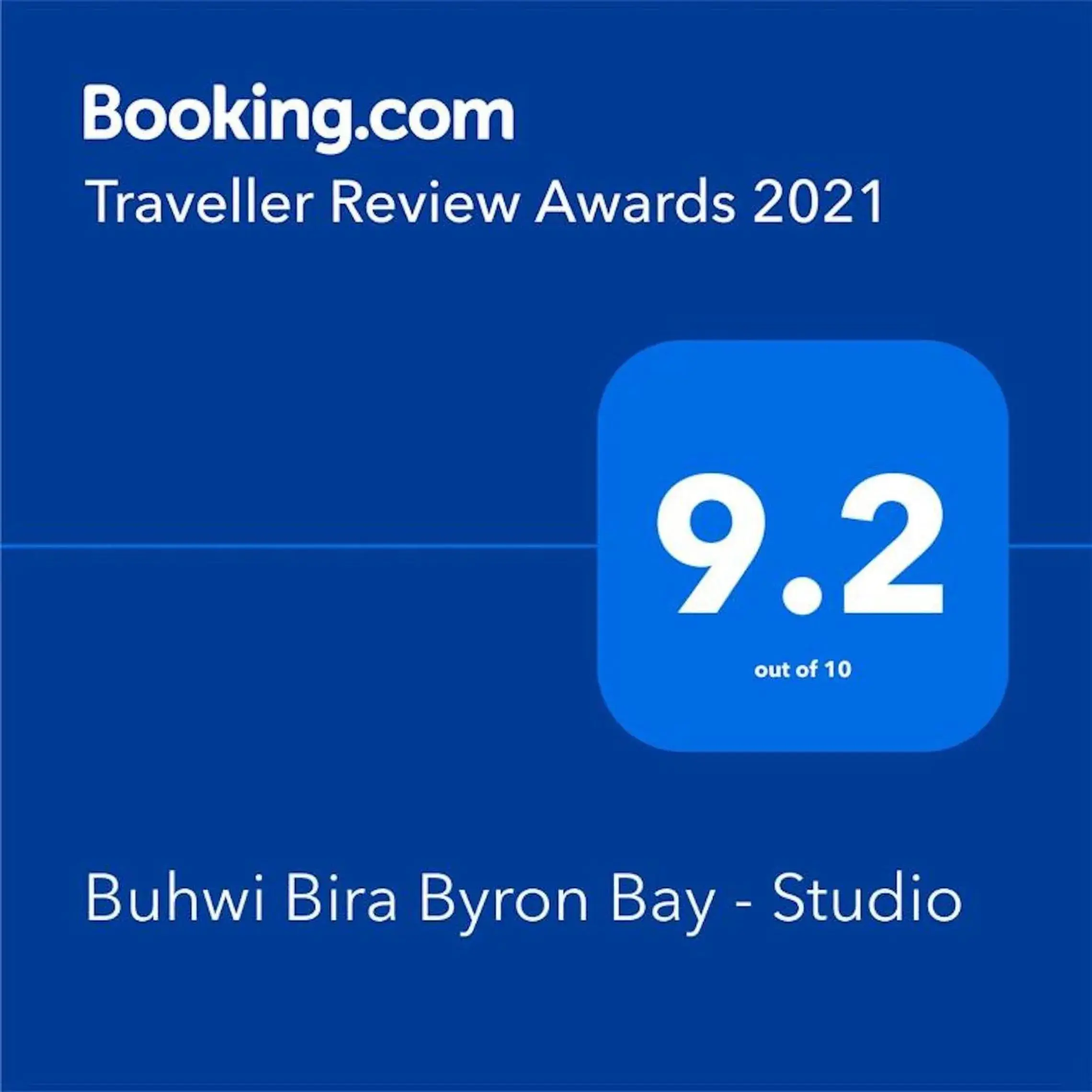 Certificate/Award, Logo/Certificate/Sign/Award in Buhwi Bira Byron Bay - Studio