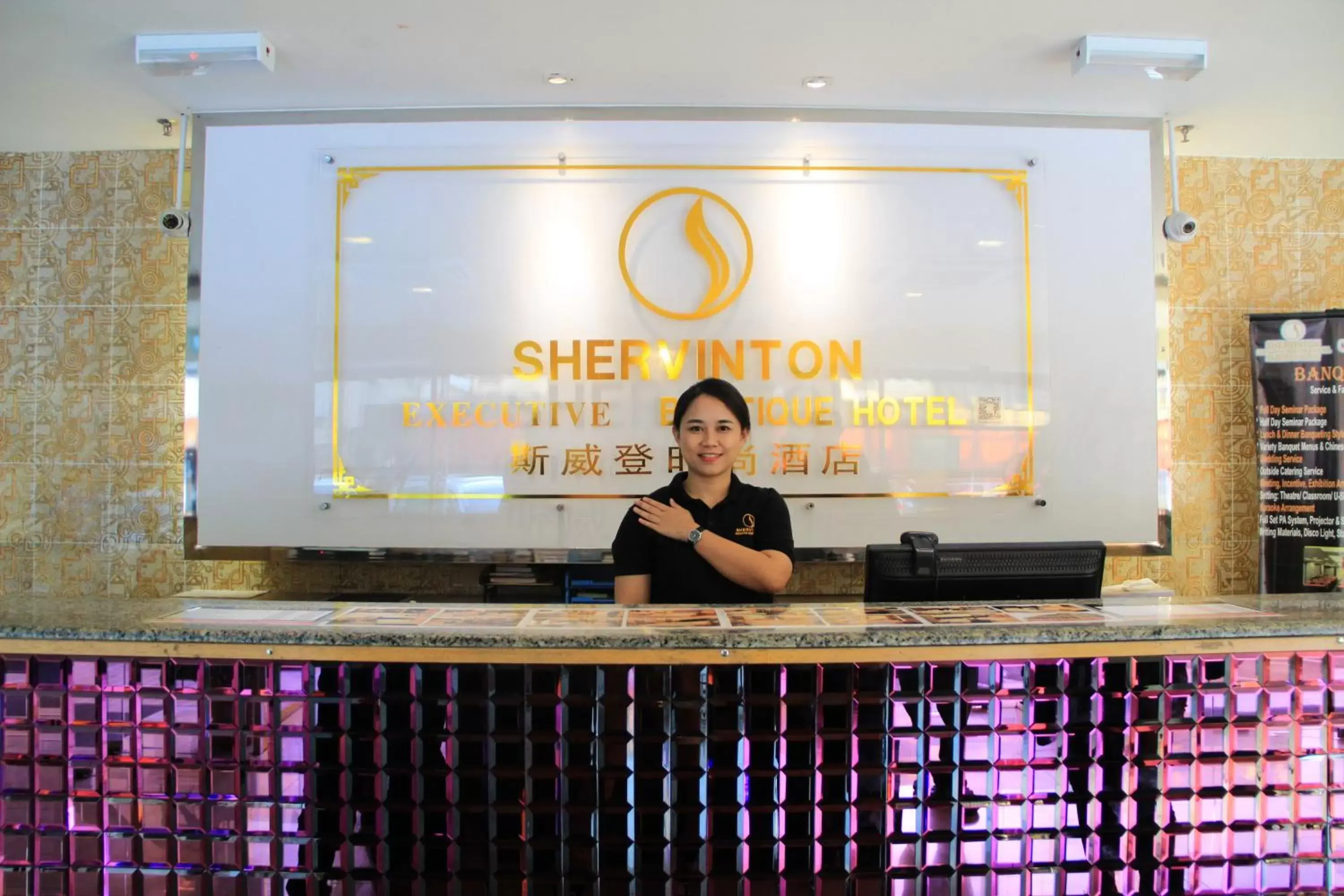 Staff, Lobby/Reception in Shervinton Executive Boutique Hotel