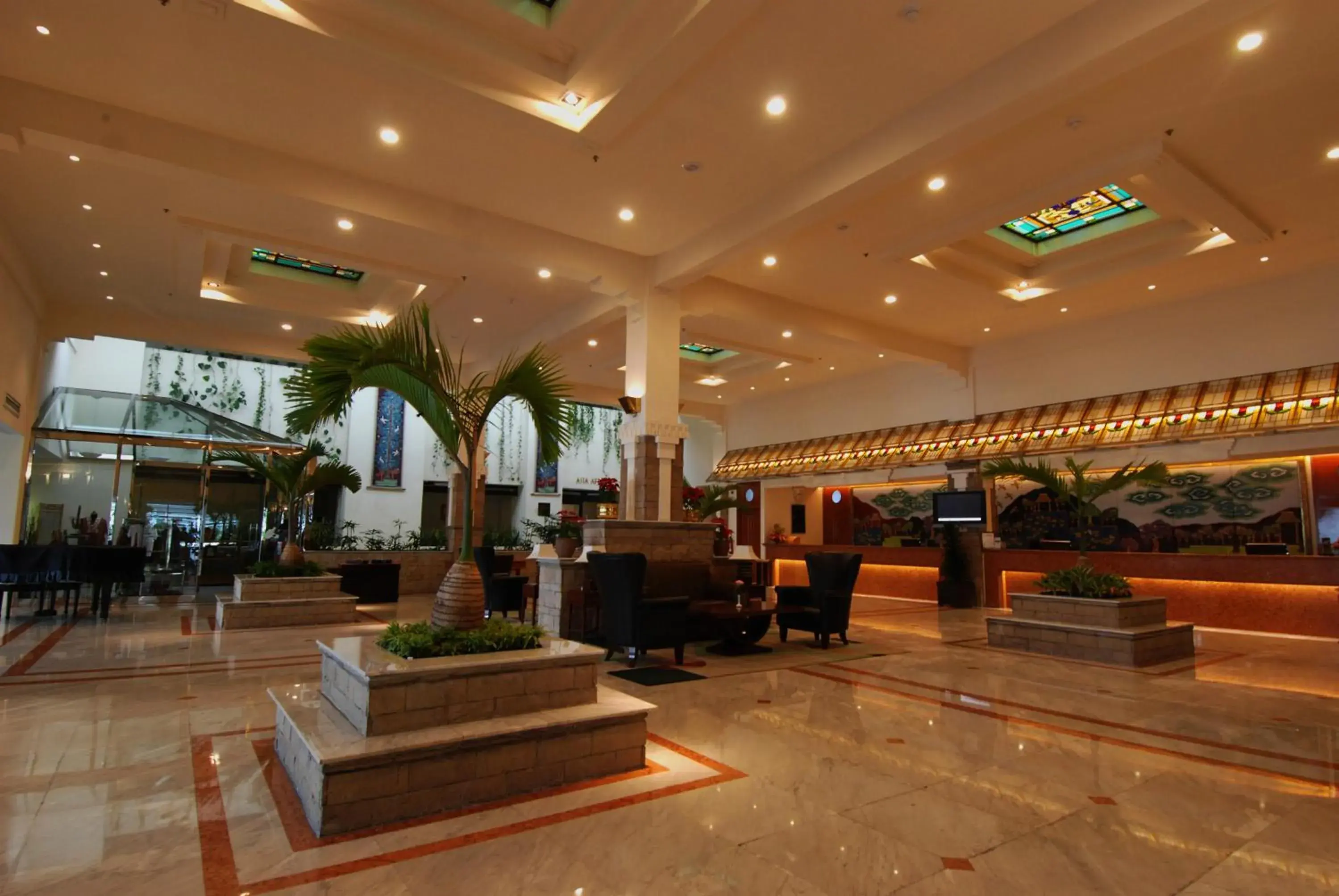 Lobby or reception in Grand Hotel Preanger