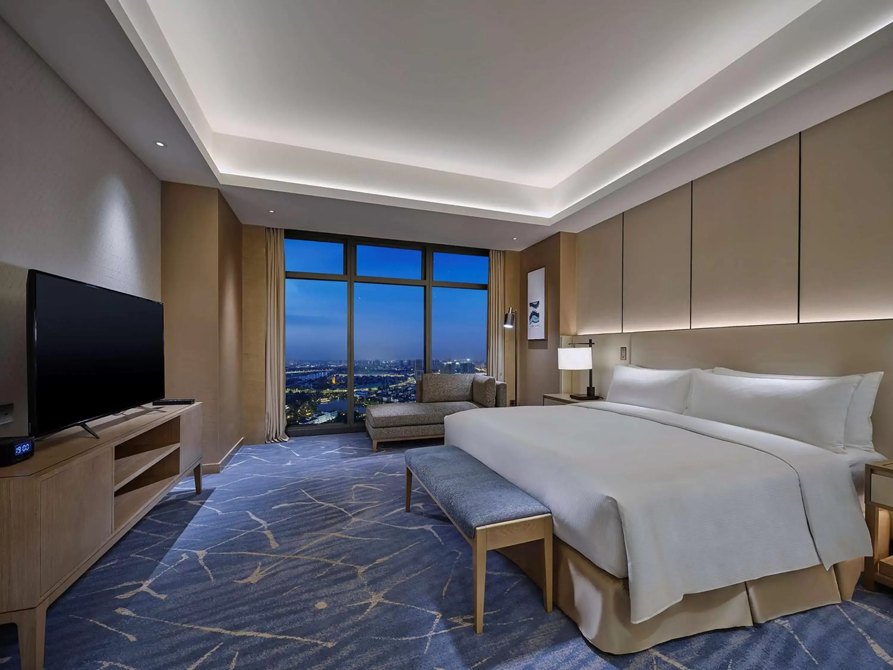 Bed in Hilton Beijing Tongzhou