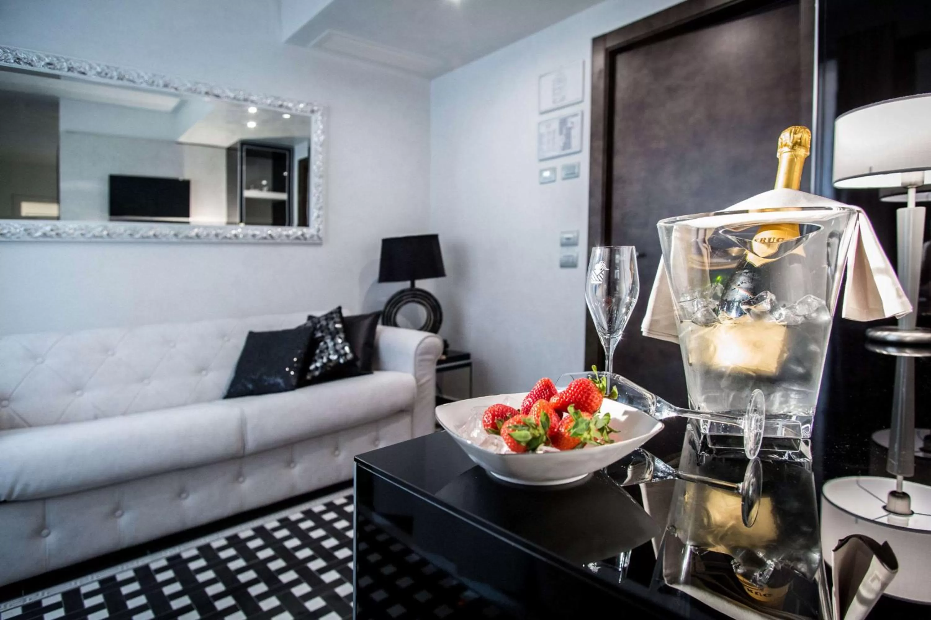 Living room in Best Western Premier Milano Palace Hotel