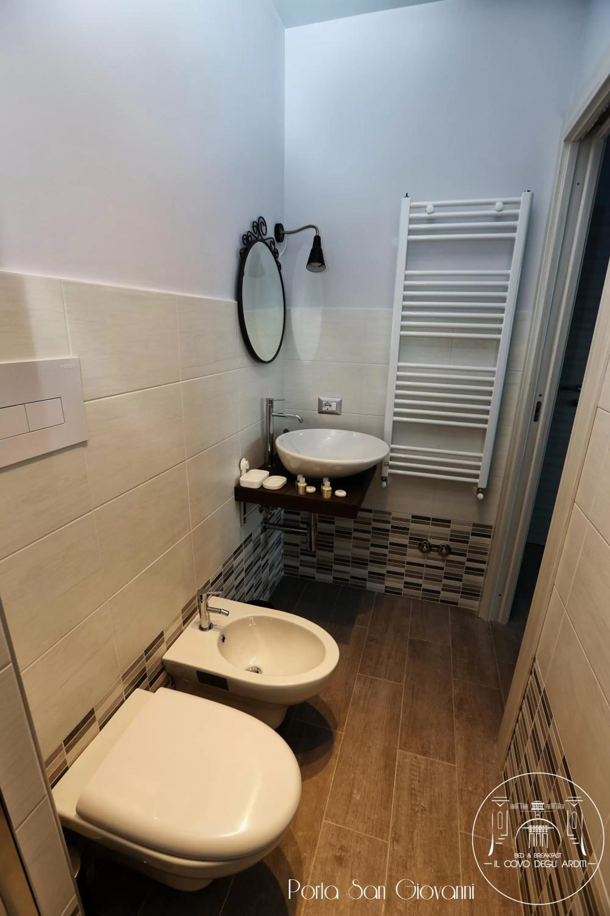 Shower in Il Covo degli Arditi B&B