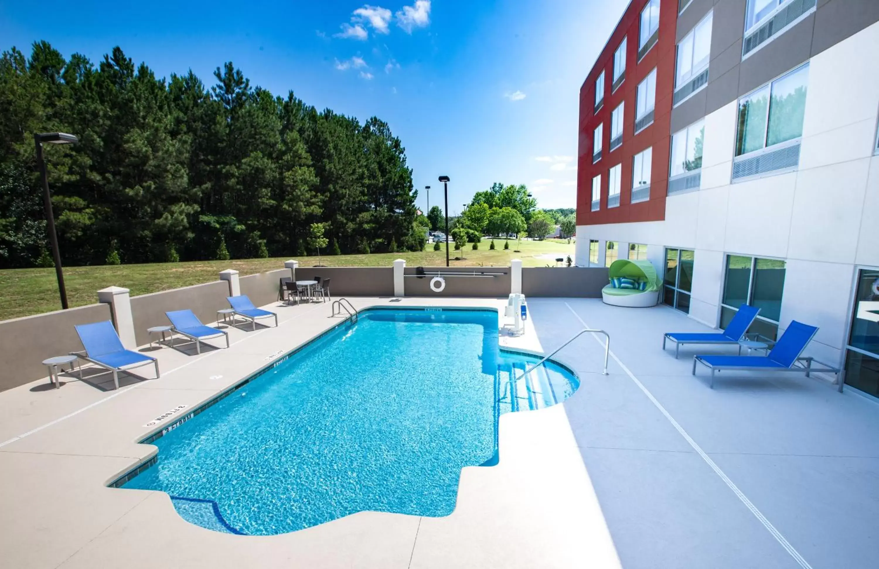 Swimming Pool in Holiday Inn Express & Suites Greenwood Mall, an IHG Hotel