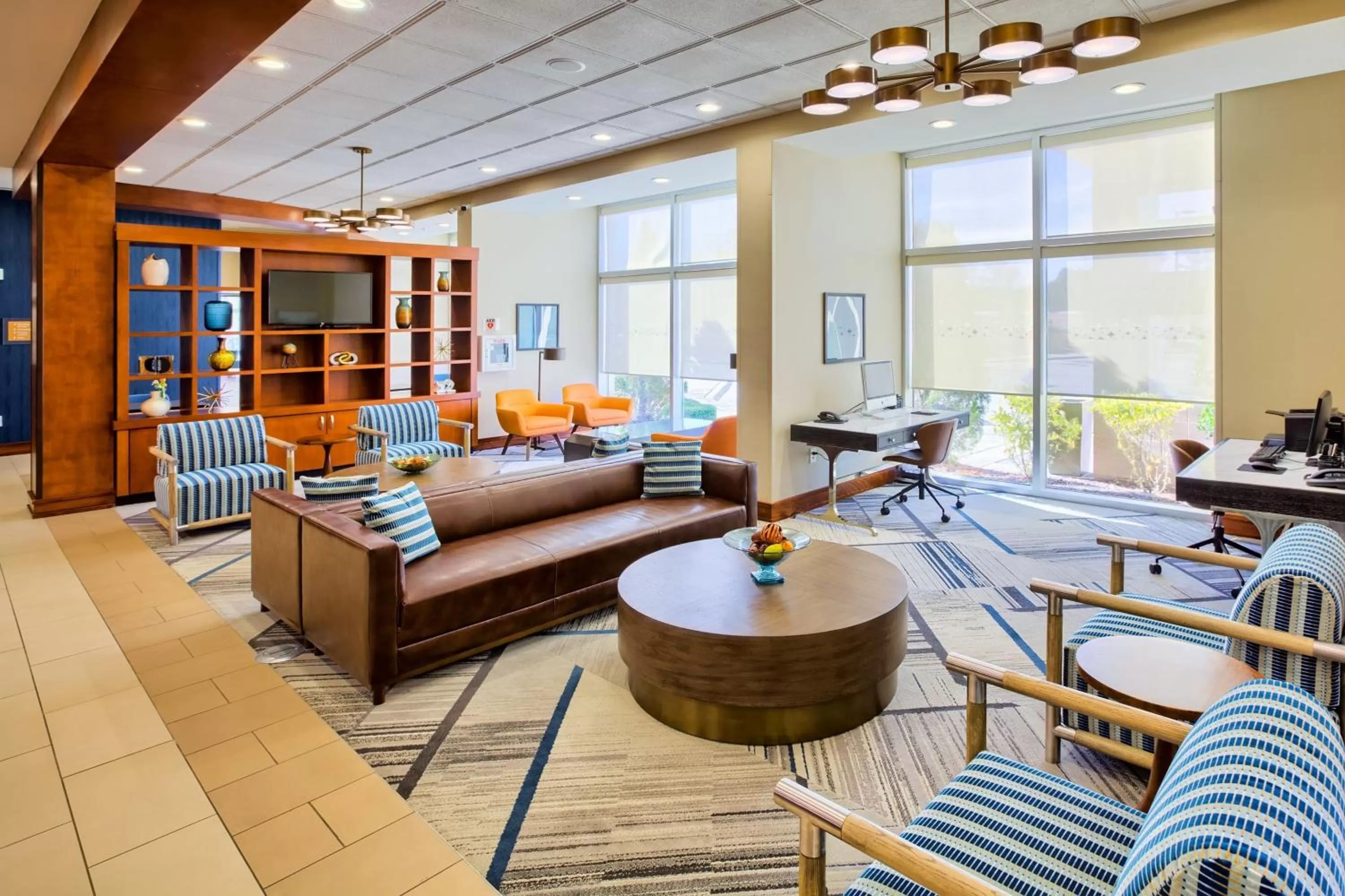 Lobby or reception in Four Points by Sheraton Raleigh Durham Airport